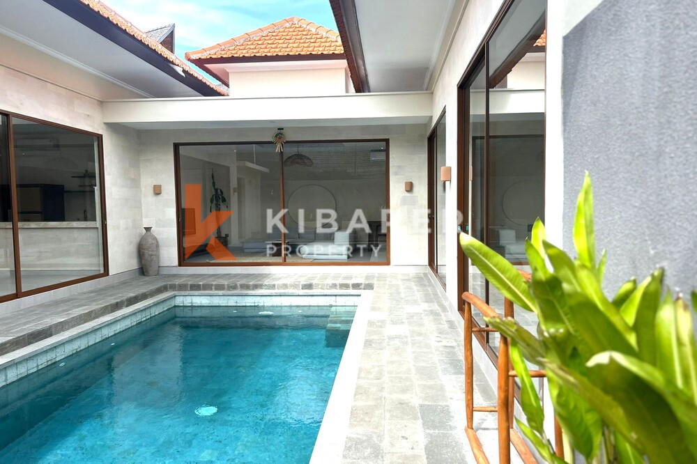 Modern Two-Bedroom Enclosed Guest Villa in Cemagi