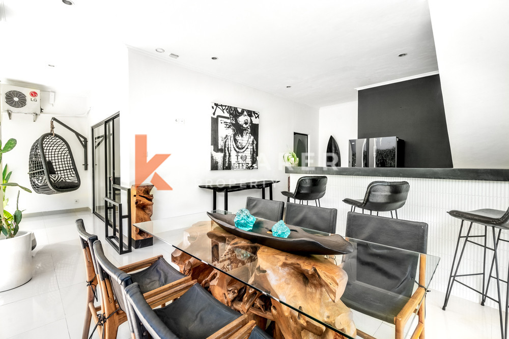 Stunning Three Bedroom Open Living Room Scandinavian Villa in Canggu — image 8