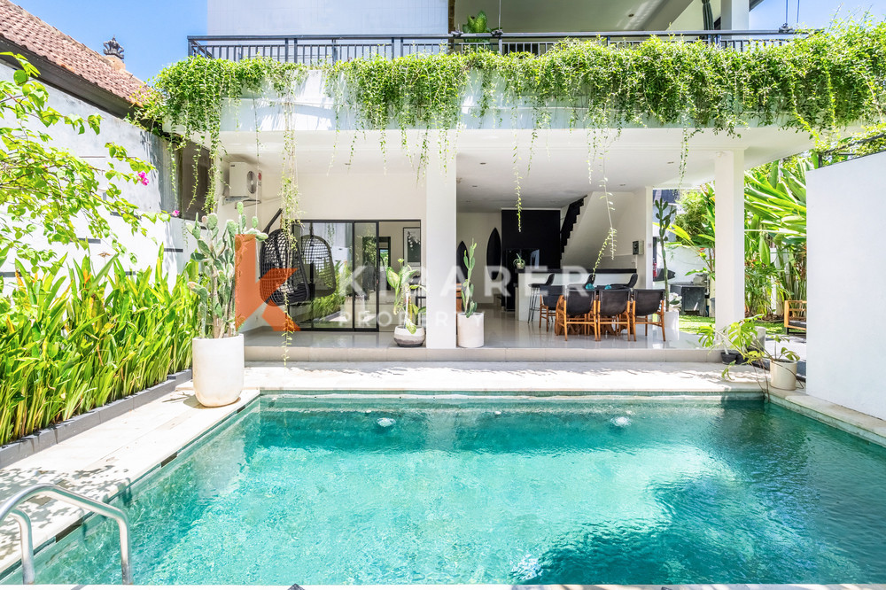 Stunning Three Bedroom Open Living Room Scandinavian Villa in Canggu — image 1
