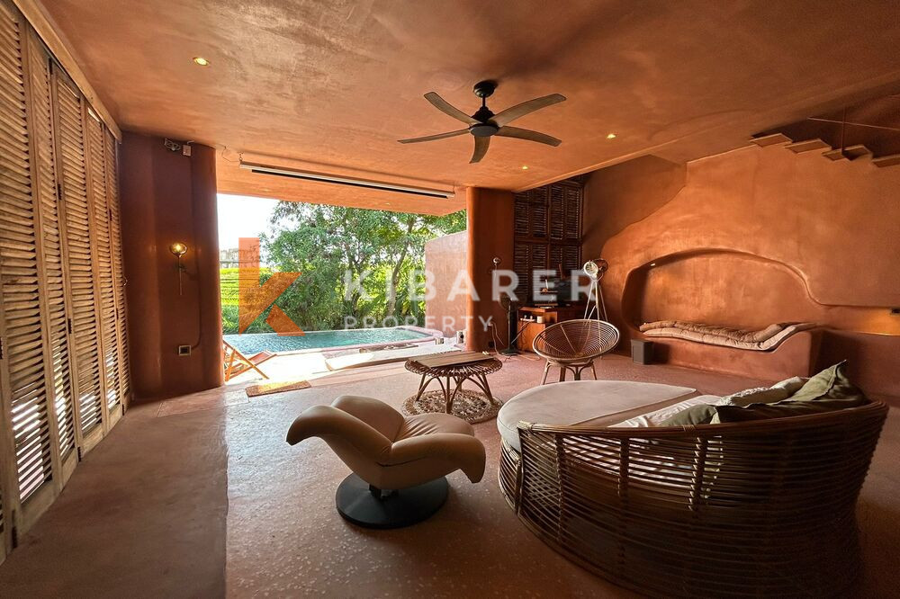 Unique Getaway Three Bedroom Open Living Villa in Canggu — image 11