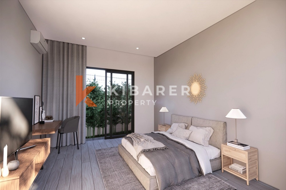 New Modern Style One-Bedroom Open Living Room Villa in Munggu Area — image 5