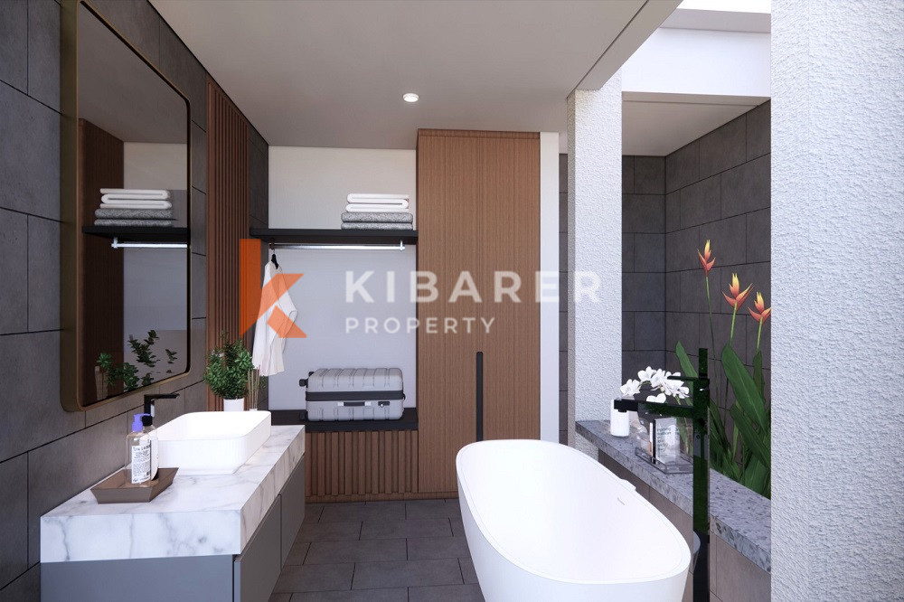 New Two-Bedroom Open Living Room Villa in Munggu Area — image 8