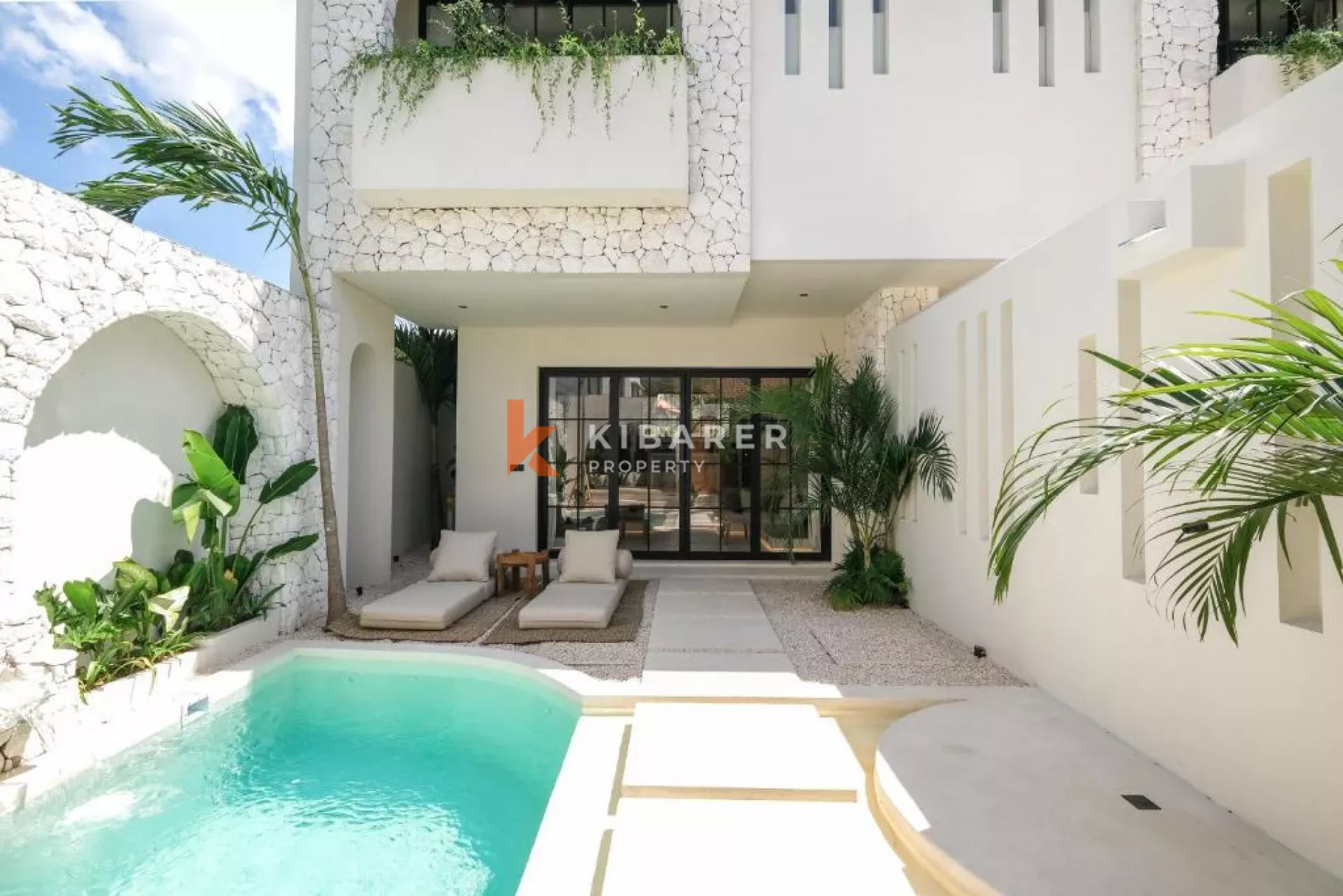 Elegant Two-Bedroom Mediterranean Villa with Private Pool in Pererenan