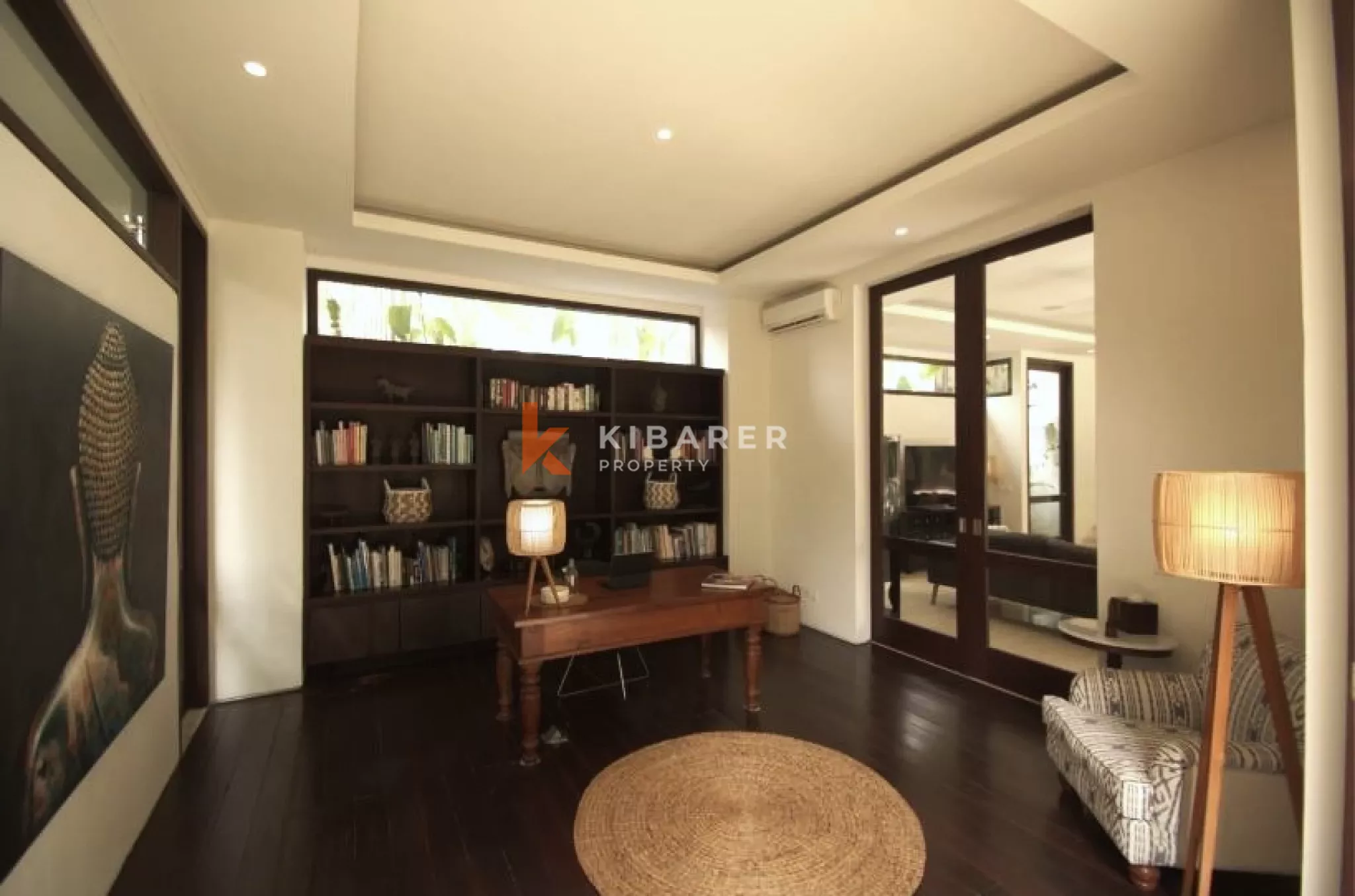 Luxury Five-Bedrooms plus Office Room with Enclosed Living Villa Located in Petitenget Area — image 12