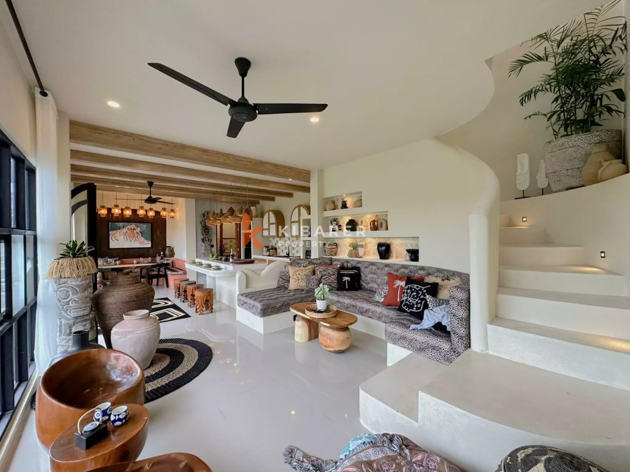 Escape to Nature Three Bedroom Villa with Rice Field Views — image 3