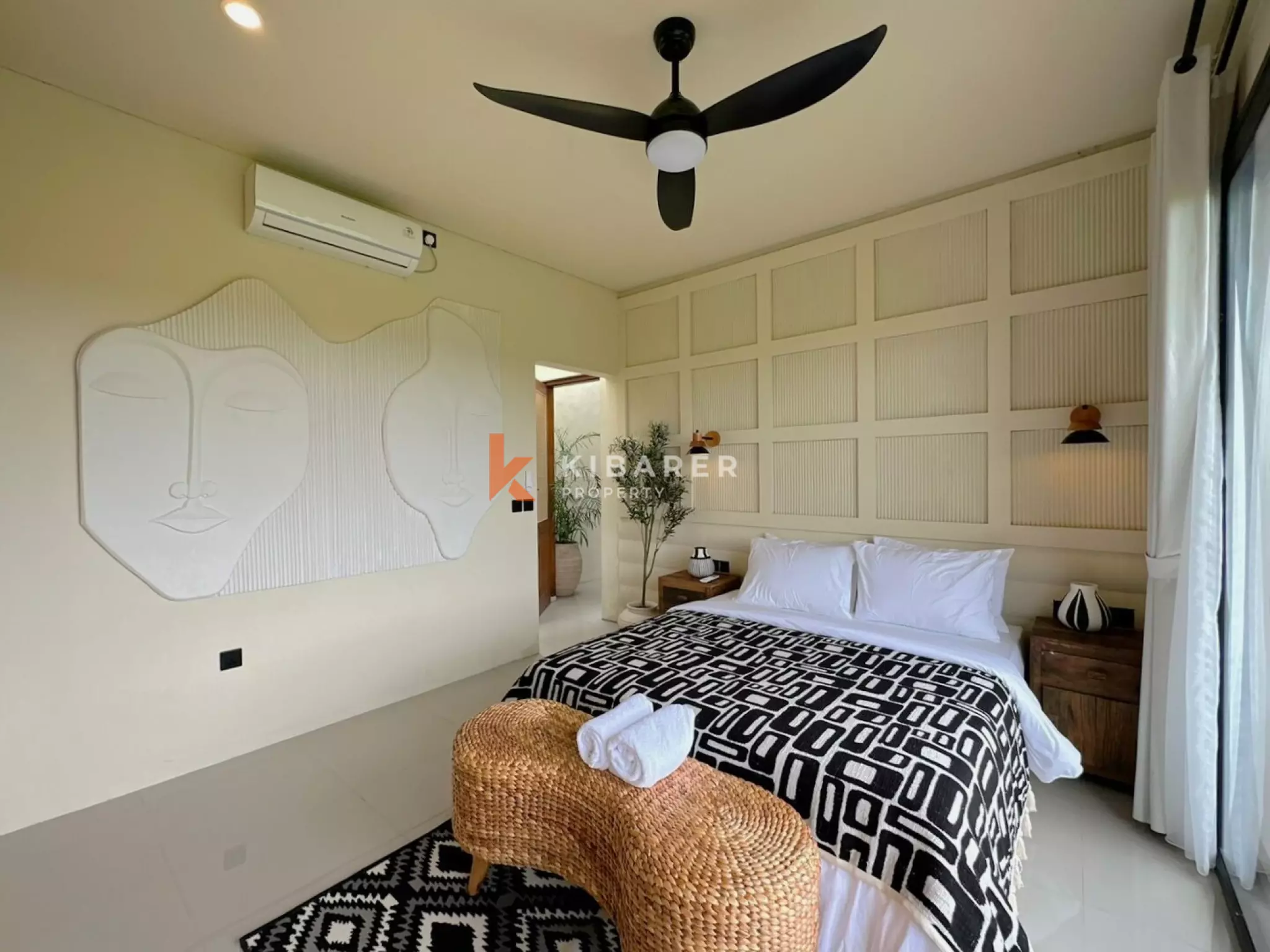 Escape to Nature Three Bedroom Villa with Rice Field Views — image 11