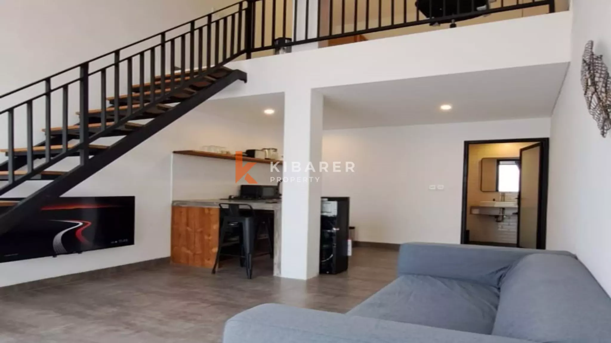 Contemporary One-Bedroom Industrial Loft in Kerobokan — image 1