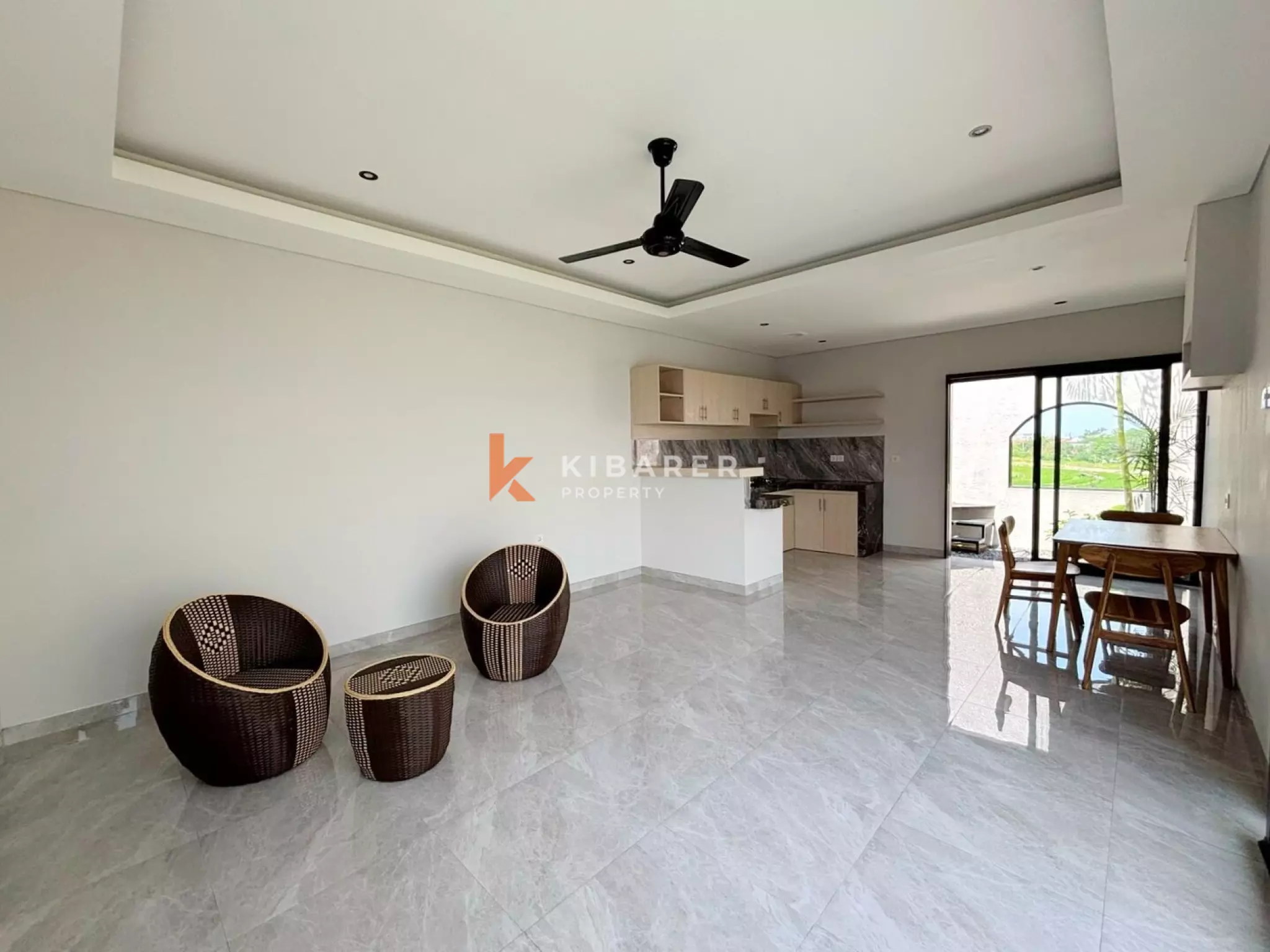Newly Built Two Bedroom Enclosed Living Villa with Rooftop in Pererenan — image 2