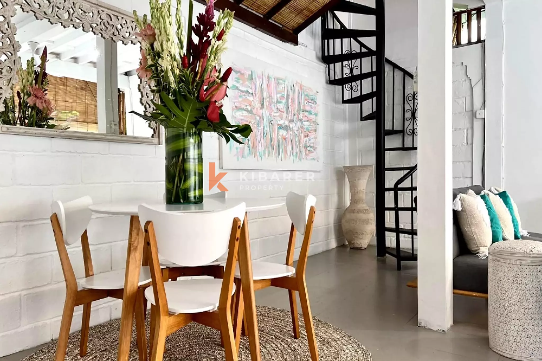 Serene Tropical Two-Bedroom Villa with Open Living Area in Legian — image 14