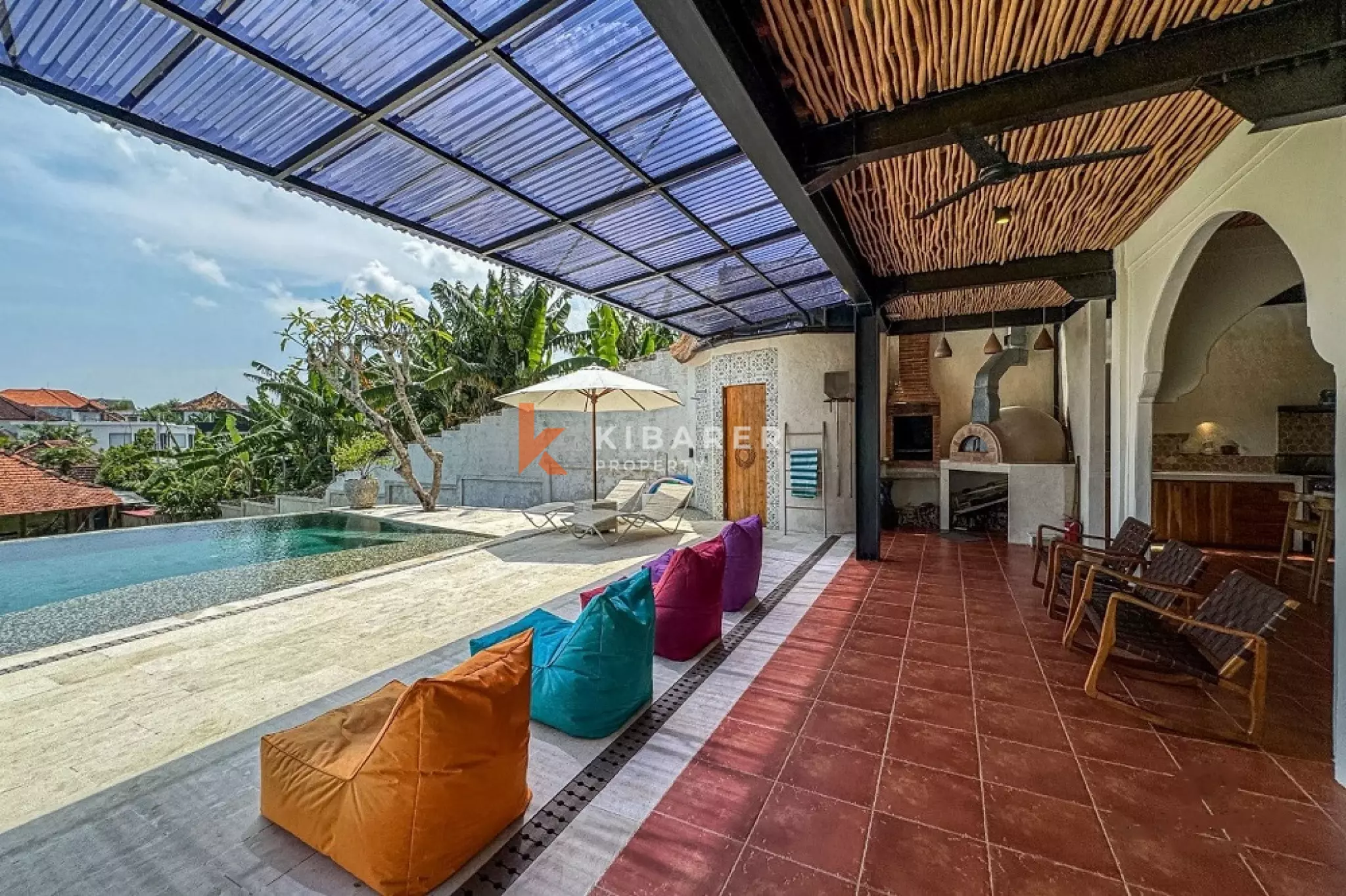 Spacious Tropical Haven Open Five-Bedroom and Two-Bedroom Villa in the Heart of Kerobokan — image 13