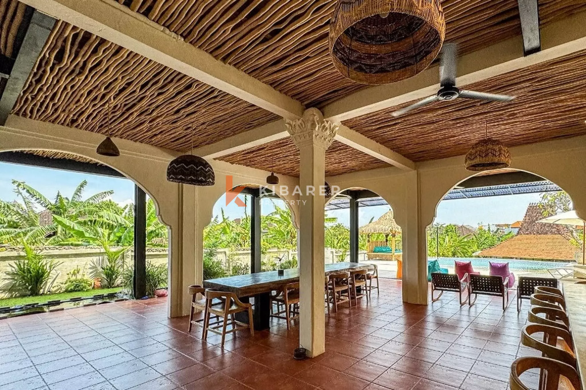 Spacious Tropical Haven Open Five-Bedroom and Two-Bedroom Villa in the Heart of Kerobokan — image 6