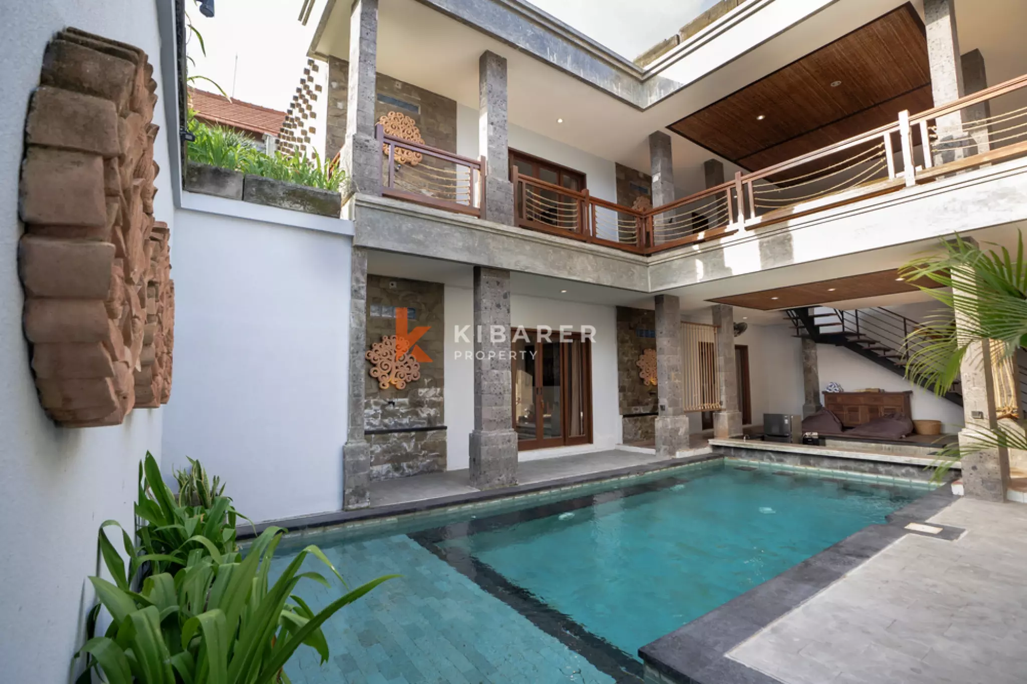 Spacious Two-Storey Six-Bedrooms Open Living Villa Situated in Kerobokan Area — image 1