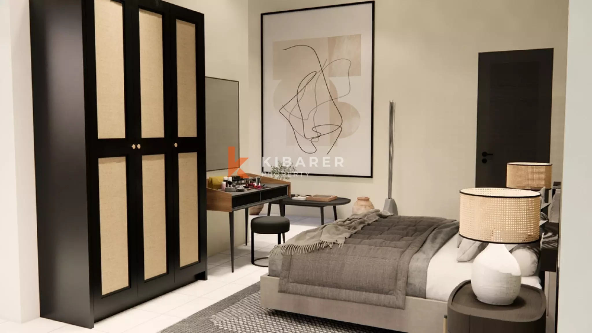 Tropical Elegance Fully Furnished One-Bedroom Apartment with Balcony Situated in Seminyak Area — image 6