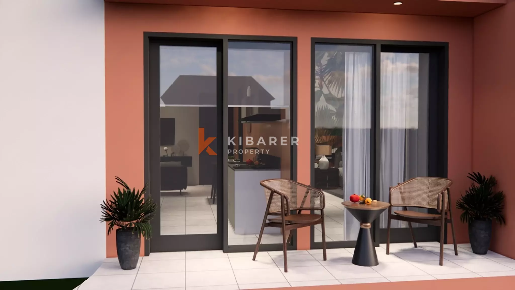 Tropical Elegance Fully Furnished One-Bedroom Apartment with Balcony Situated in Seminyak Area — image 1