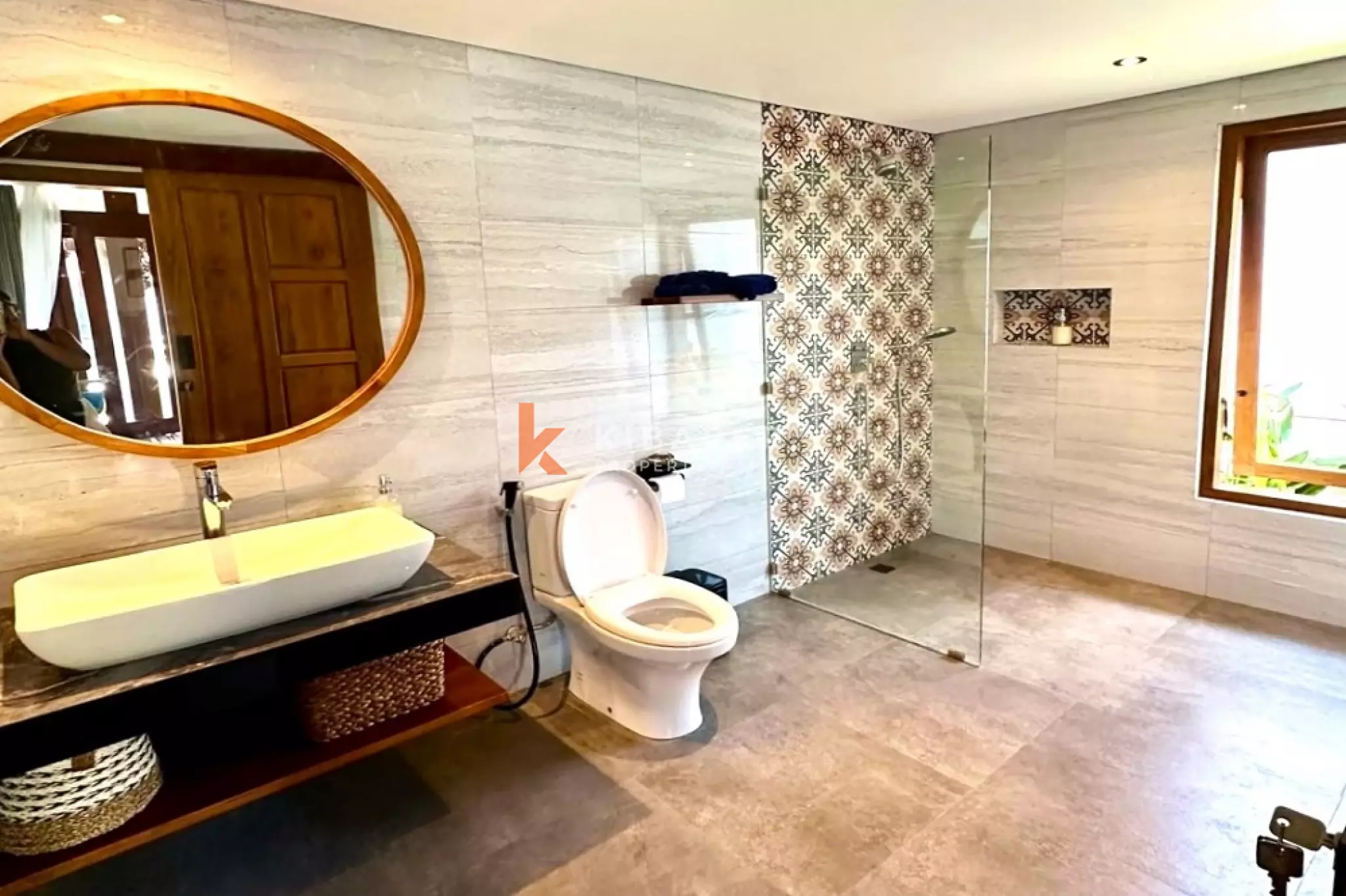 Timeless Tropical Elegance Two-Bedrooms Enclosed Living Villa in Kaba-Kaba — image 14