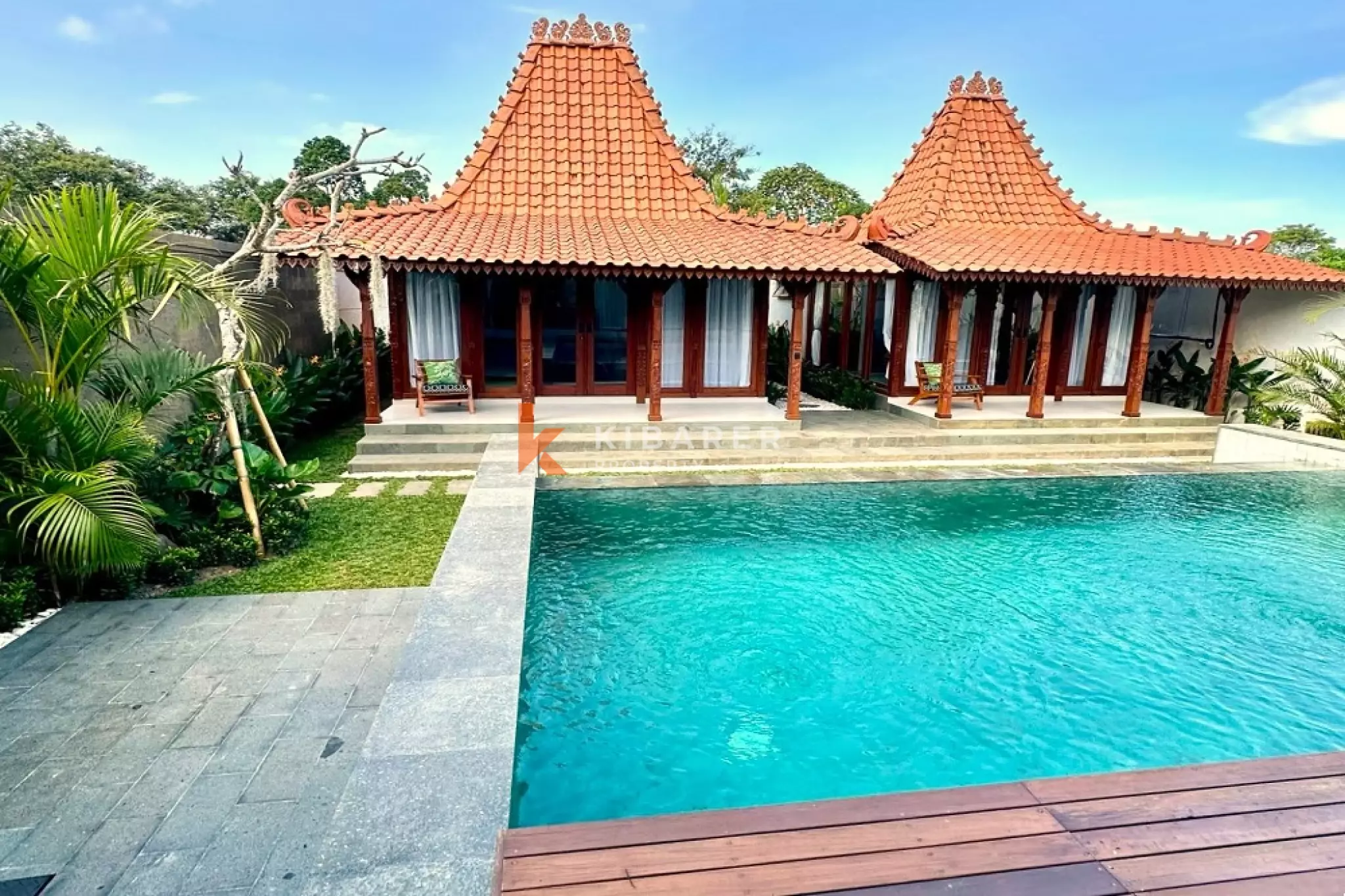Timeless Tropical Elegance Two-Bedrooms Enclosed Living Villa in Kaba-Kaba — image 4