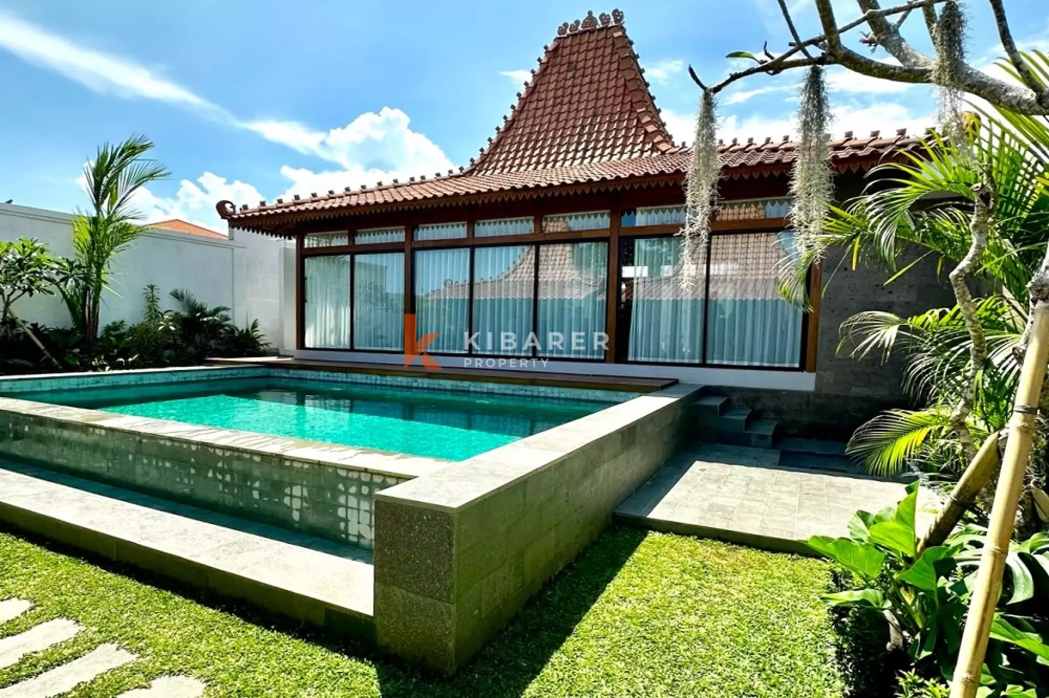 Timeless Tropical Elegance Two-Bedrooms Enclosed Living Villa in Kaba-Kaba — image 2