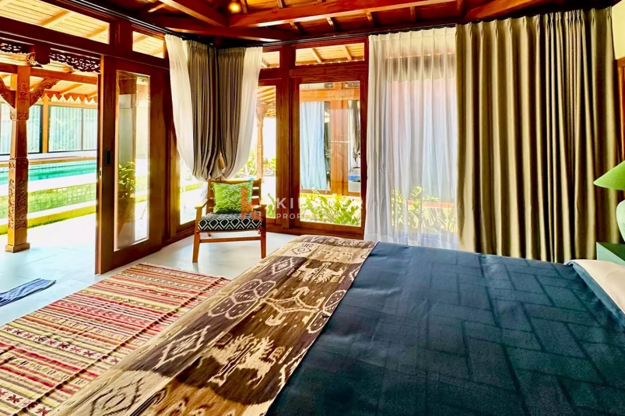 Timeless Tropical Elegance Two-Bedrooms Enclosed Living Villa in Kaba-Kaba — image 13