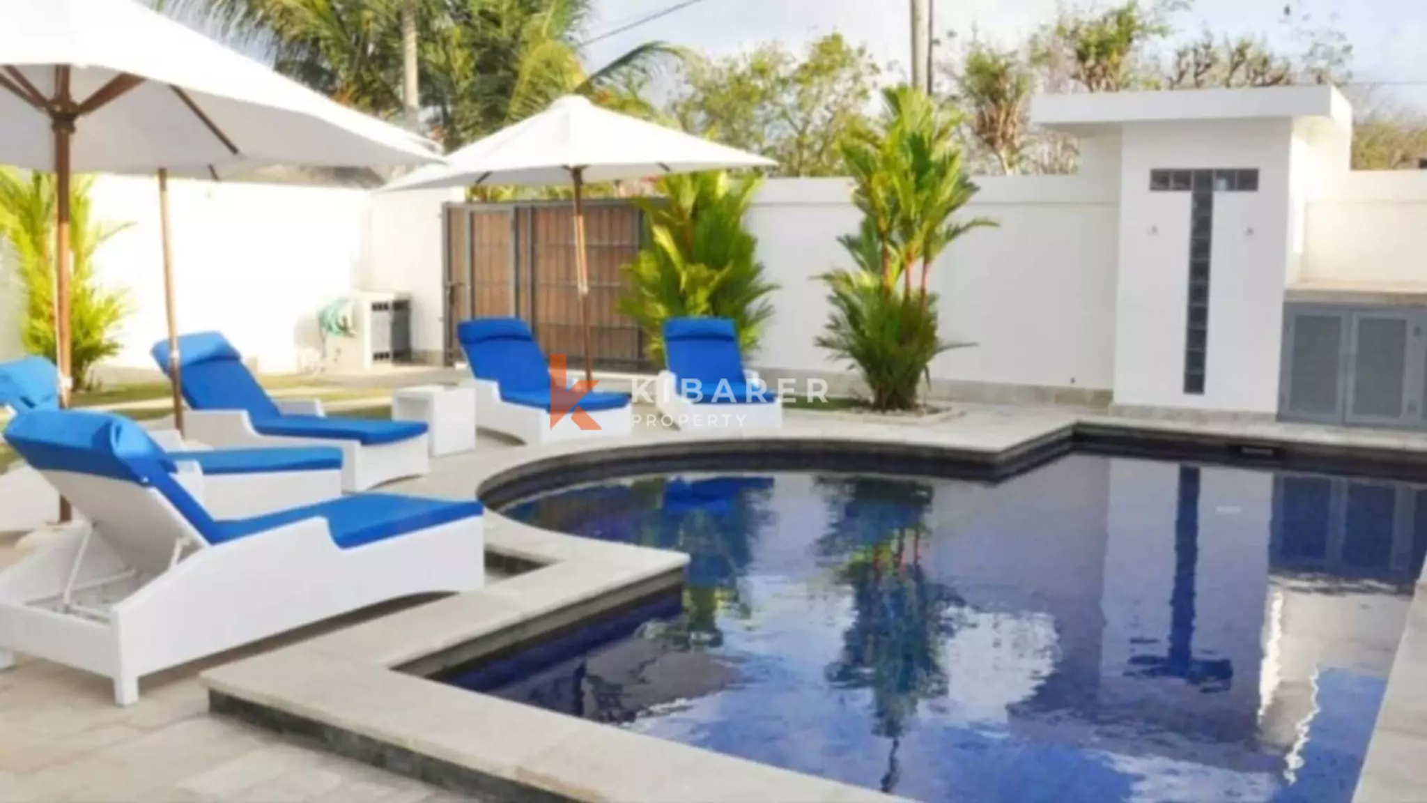Stunning Five-Bedroom Private Pool Villa with Gym, Reflexology Room & Garden in Kutuh — image 1