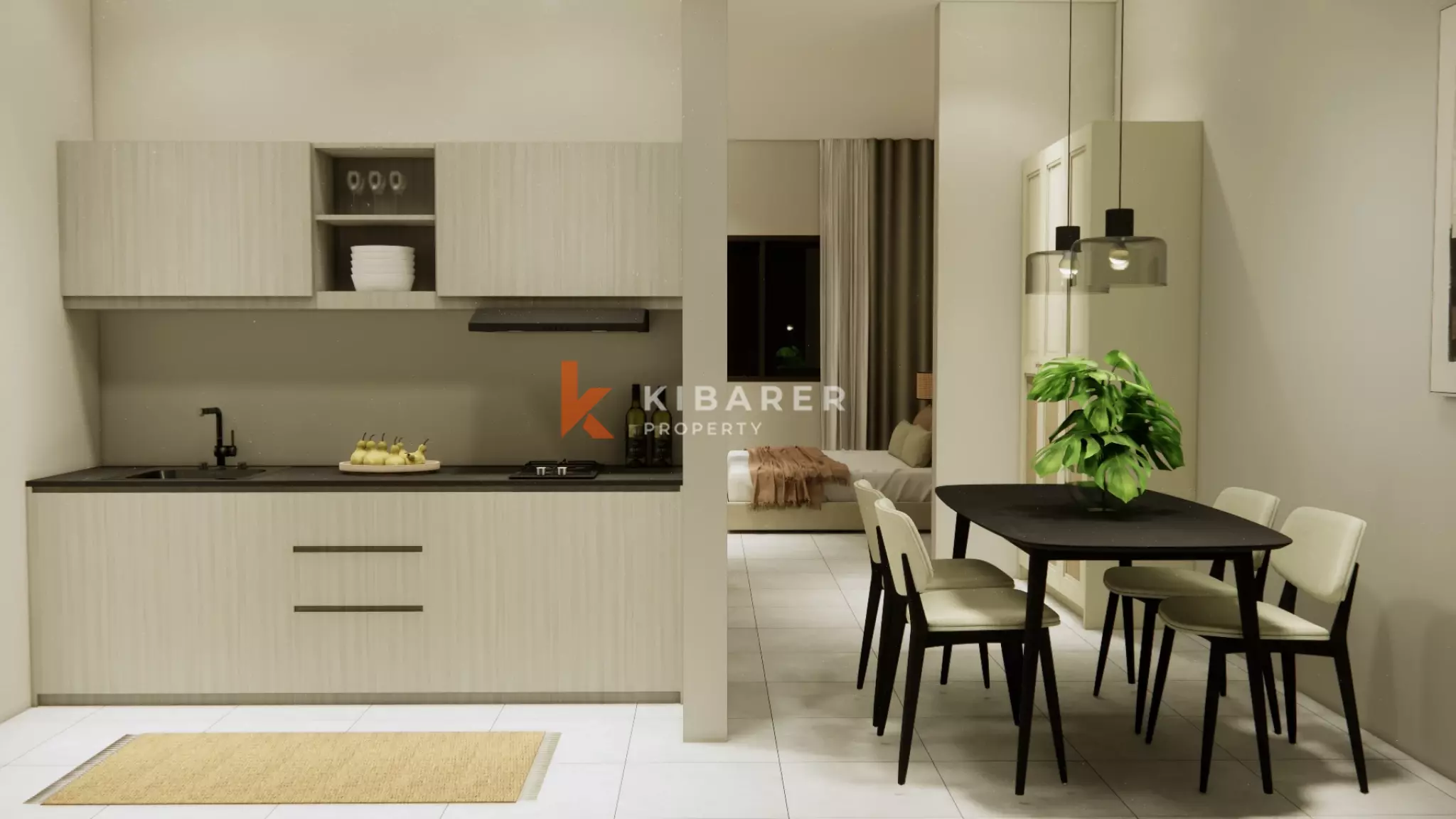 Dayak Concept Designed Fully Furnished One-Bedroom Apartment in Prime Seminyak Location — image 5