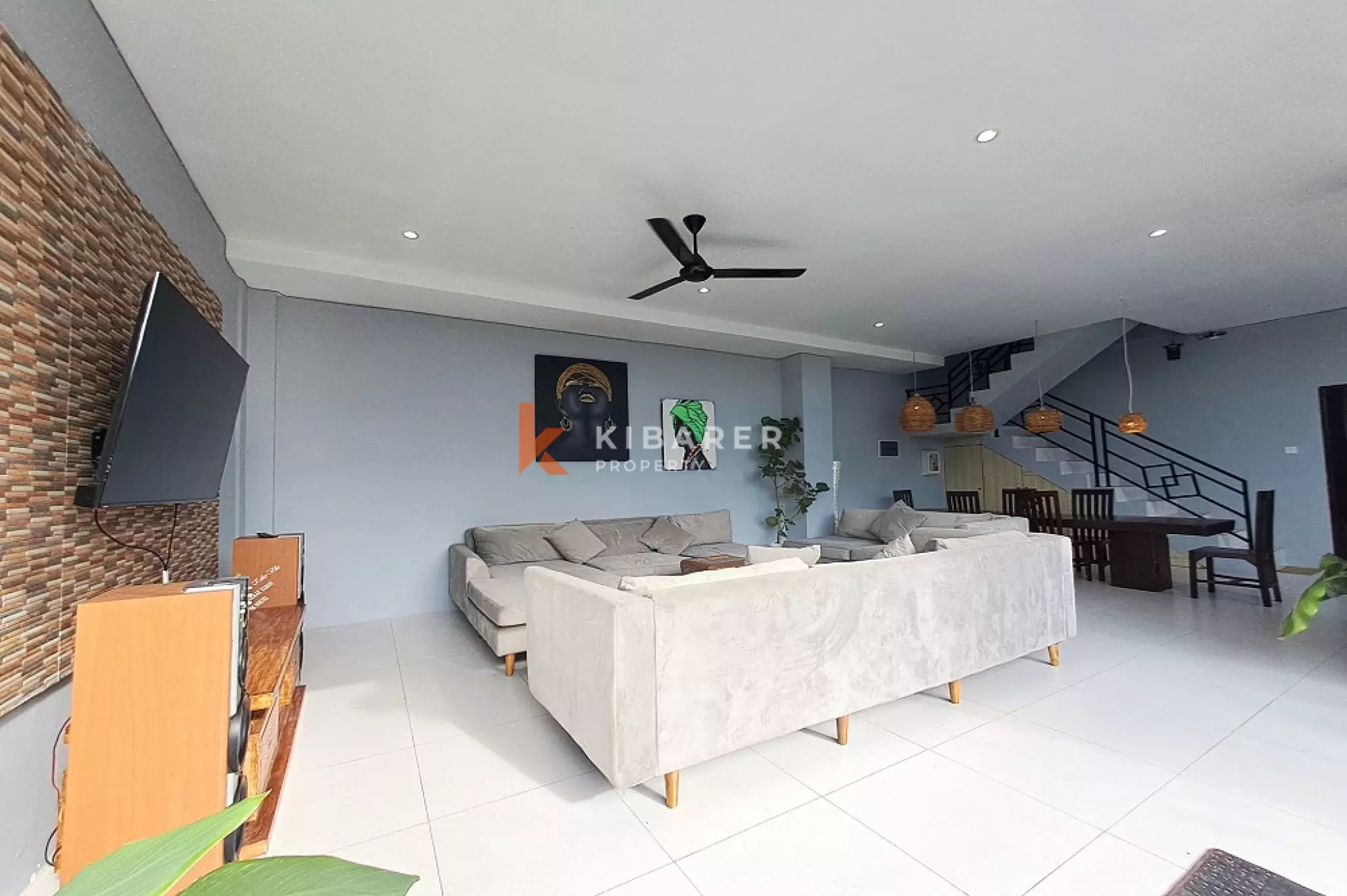 Ricefields Haven Seven-Bedrooms Villa Close to Berawa Beach — image 6