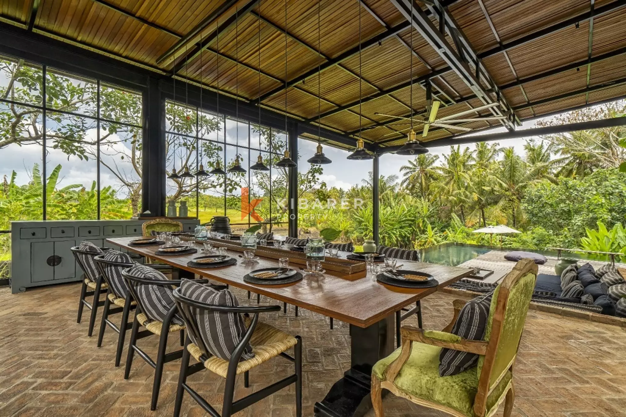 Escape Four-Bedoroms Open Villa with Rice Field Views in Tabanan — image 6