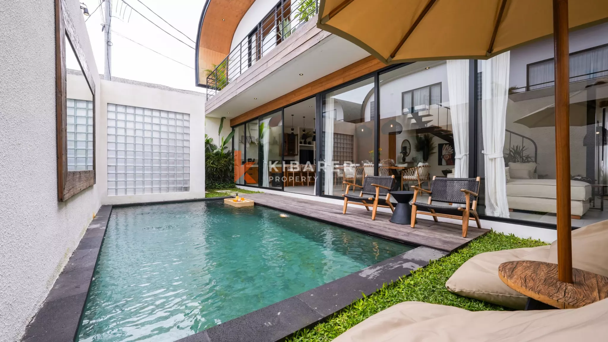 Stunning Two Bedroom Villa with rice field view situated in peaceful Cemagi area — image 1