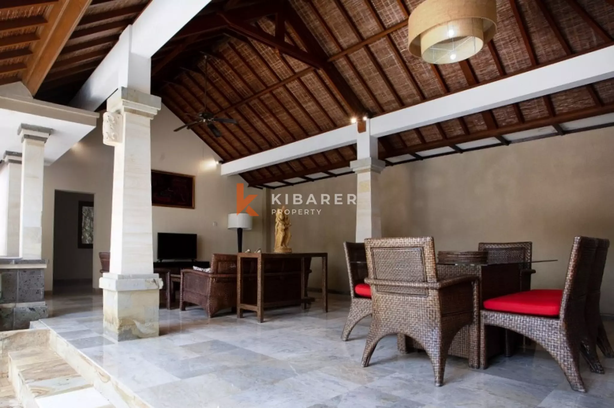 Touch Tropical Two-Bedrooms Enclosed Villa in Jimbaran — image 5