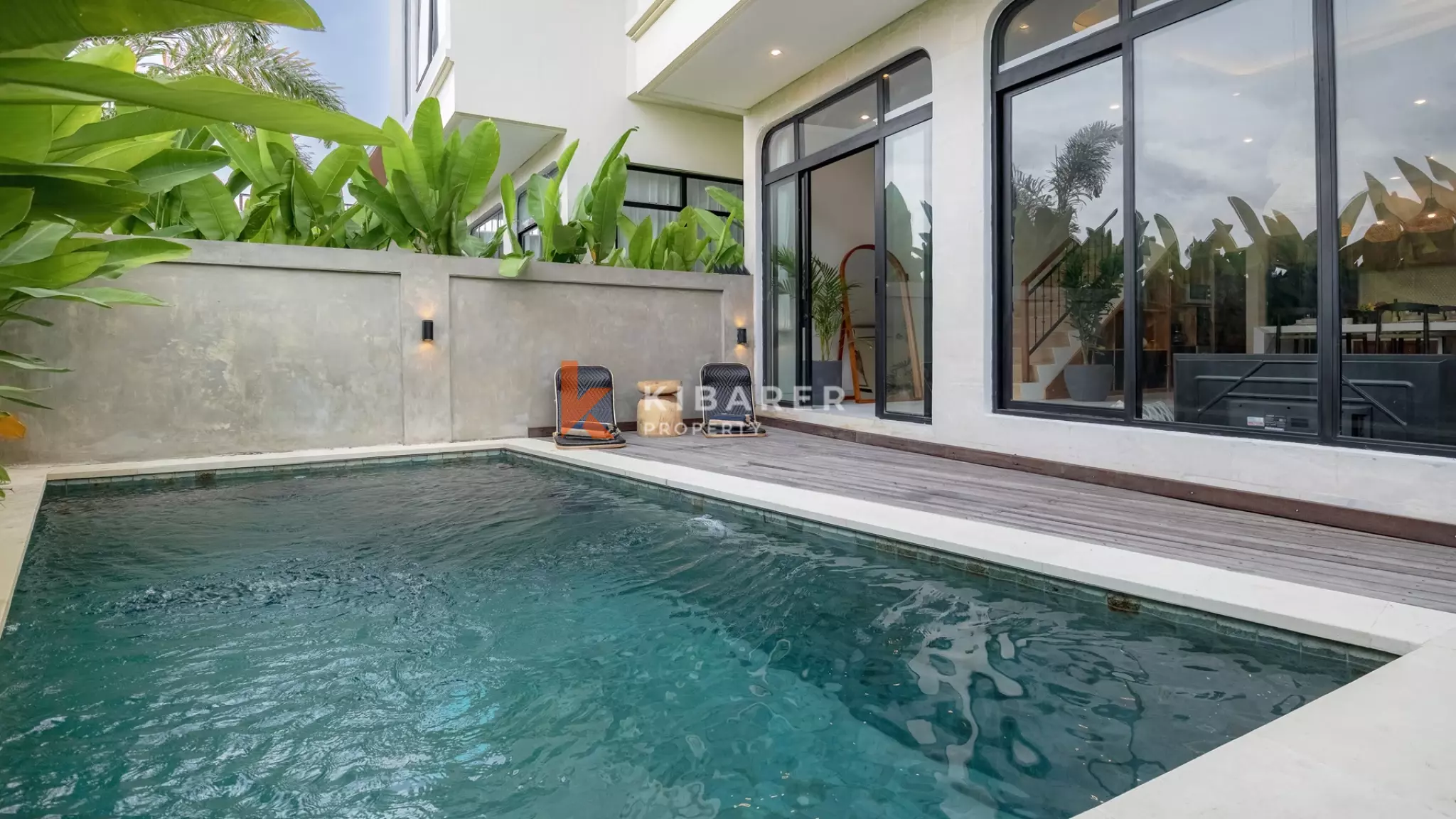Minimalist Modern Two-Bedroom Villa with Sunken Living Room in Berawa — image 2