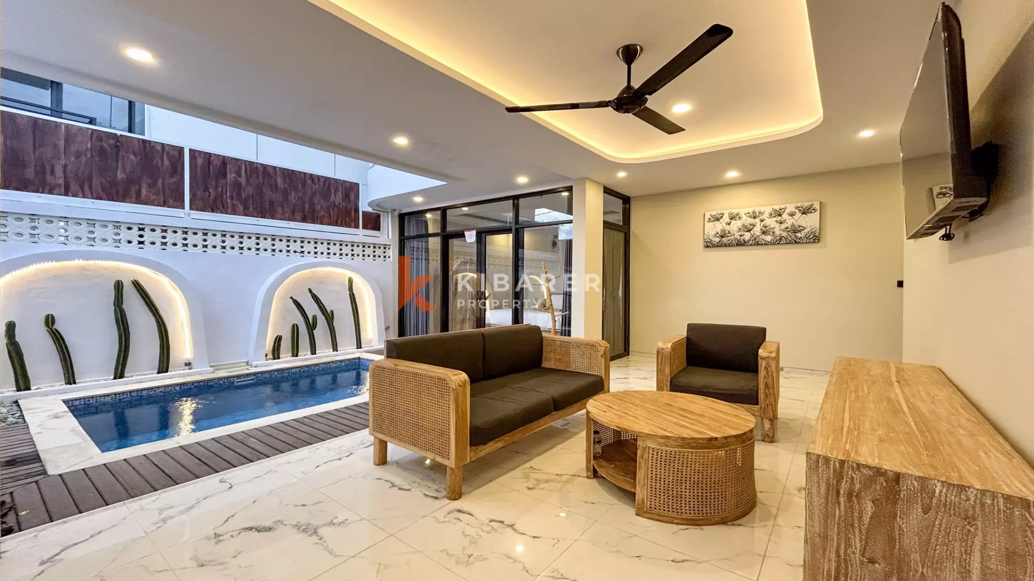 Stunning Two-Bedroom Open Concept Villa with Rooftop in Canggu — image 6