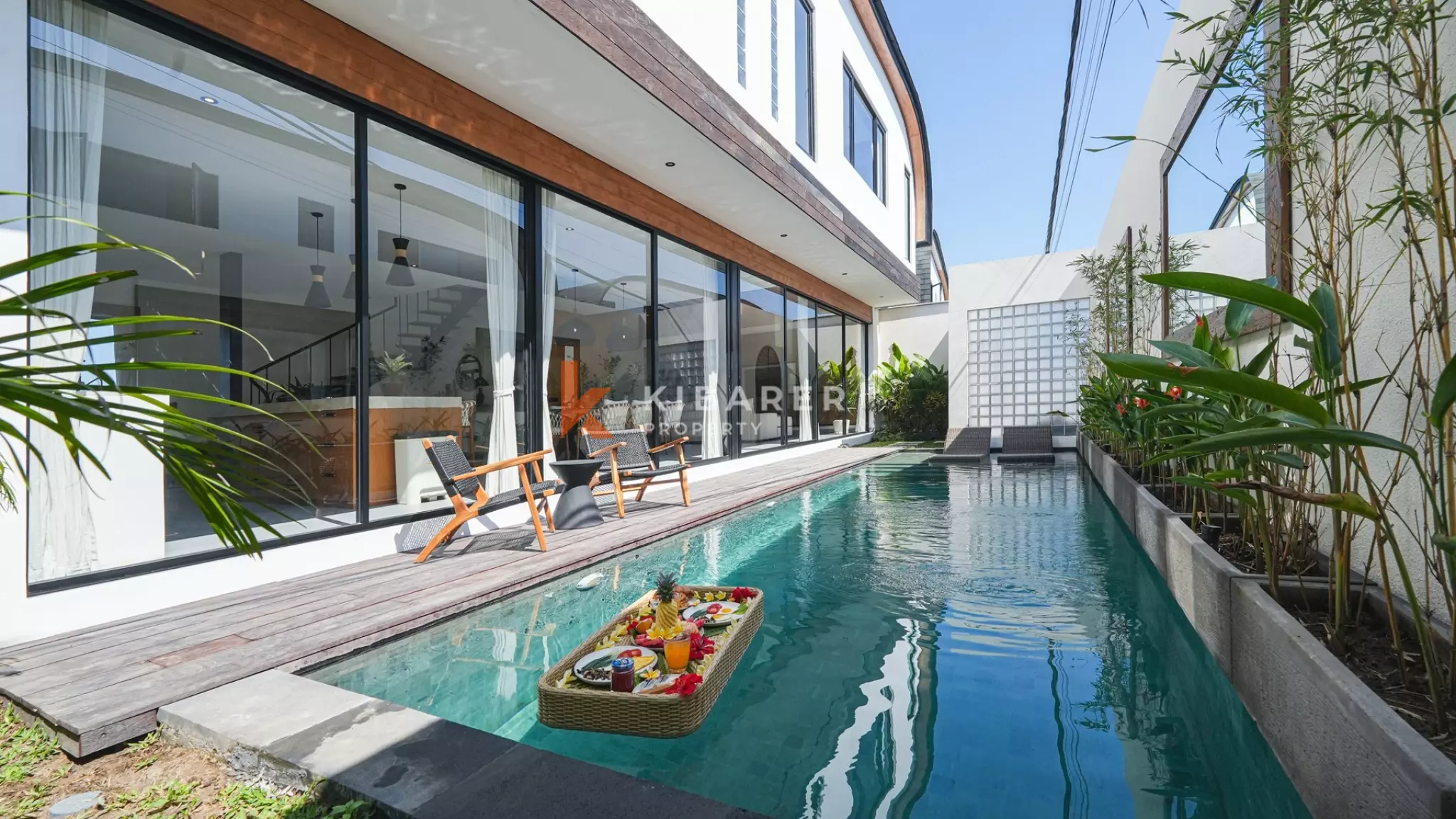 Stunning 3-Bedroom Enclosed-Living Villa Just Steps from Cemagi Beach