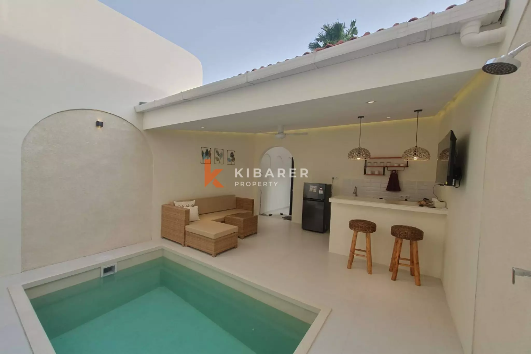Tranquil Ricefield-View Two-Bedrooms Villa Near Sanur — image 1