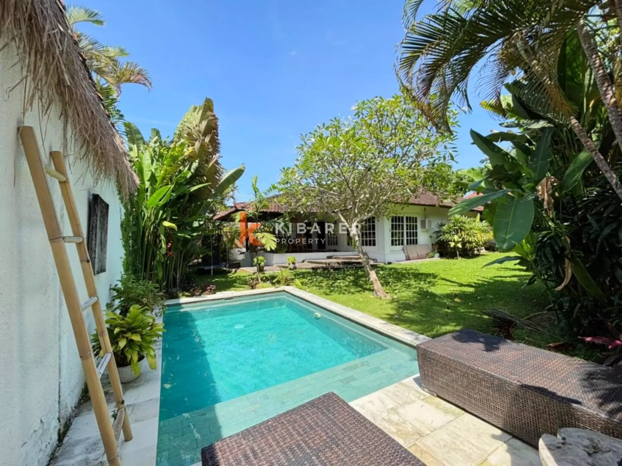 Two Bedroom Private Garden Villa in Batu Bolong