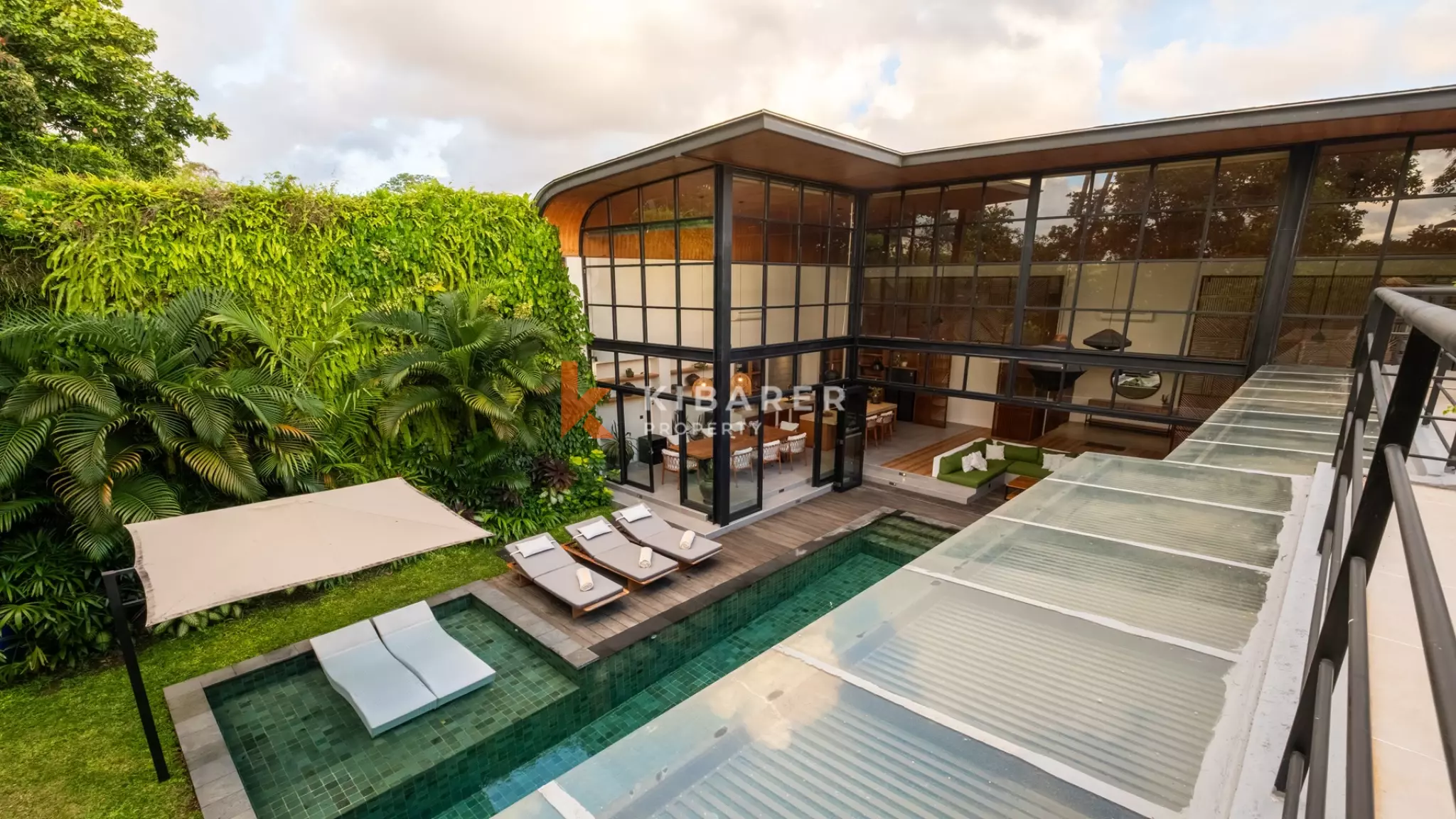 Modern Luxury Four-Bedroom Villa with Private Pool and River View in Pererenan — image 1