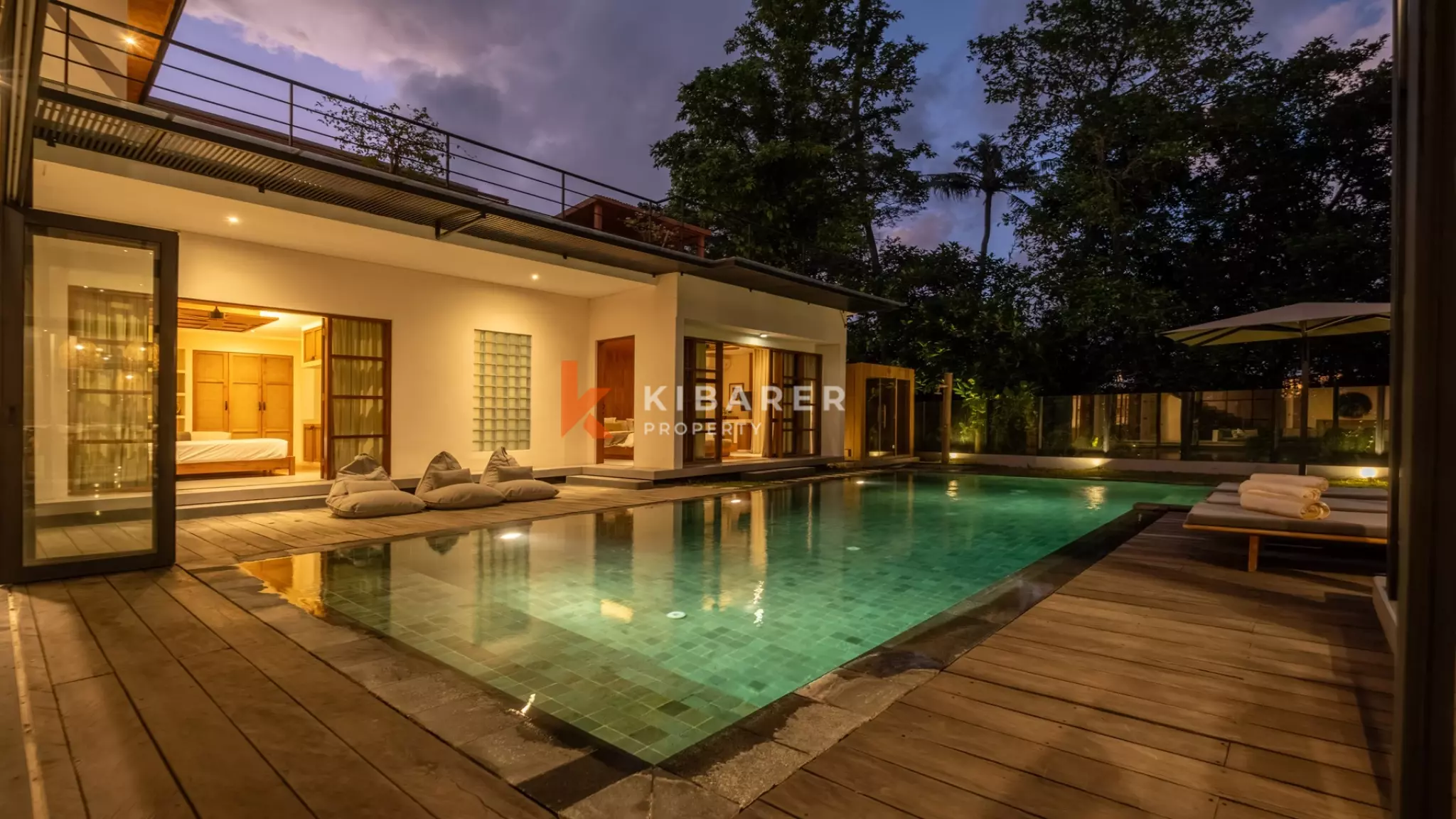 Modern Luxury Four-Bedroom Villa with Private Pool and River View in Pererenan — image 3