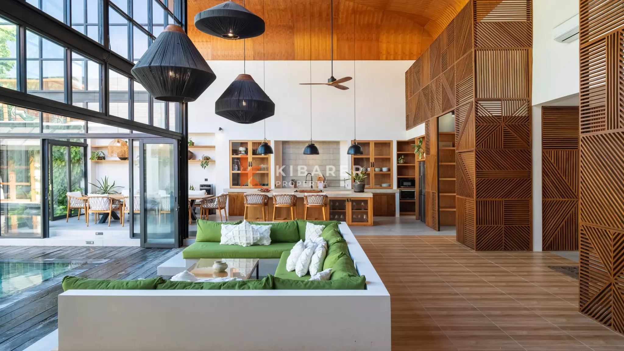 Modern Luxury Four-Bedroom Villa with Private Pool and River View in Pererenan — image 7