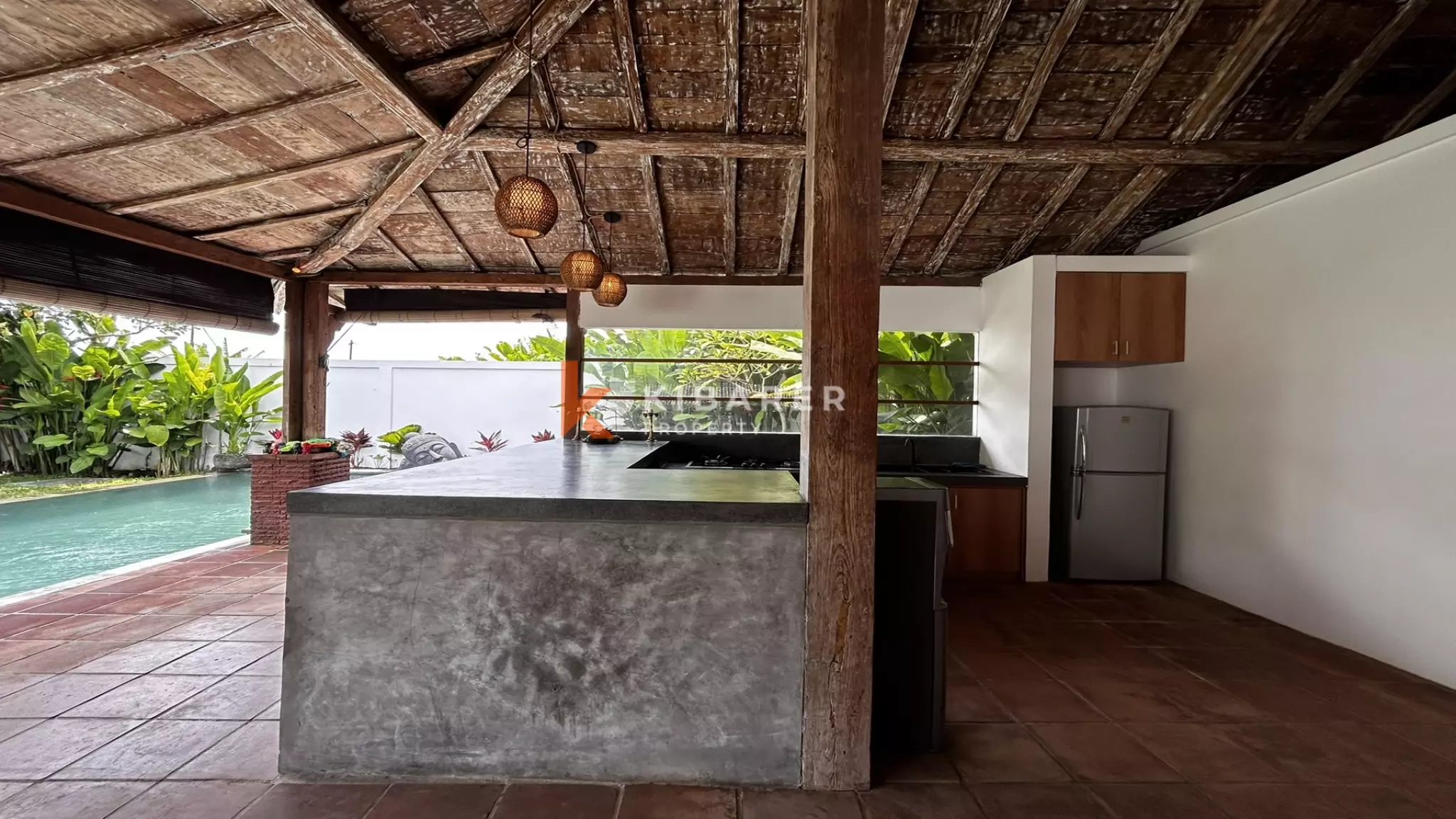 Beautiful Two Bedroom Joglo Villa With Open Living Situated in Tumbak Bayuh — image 6