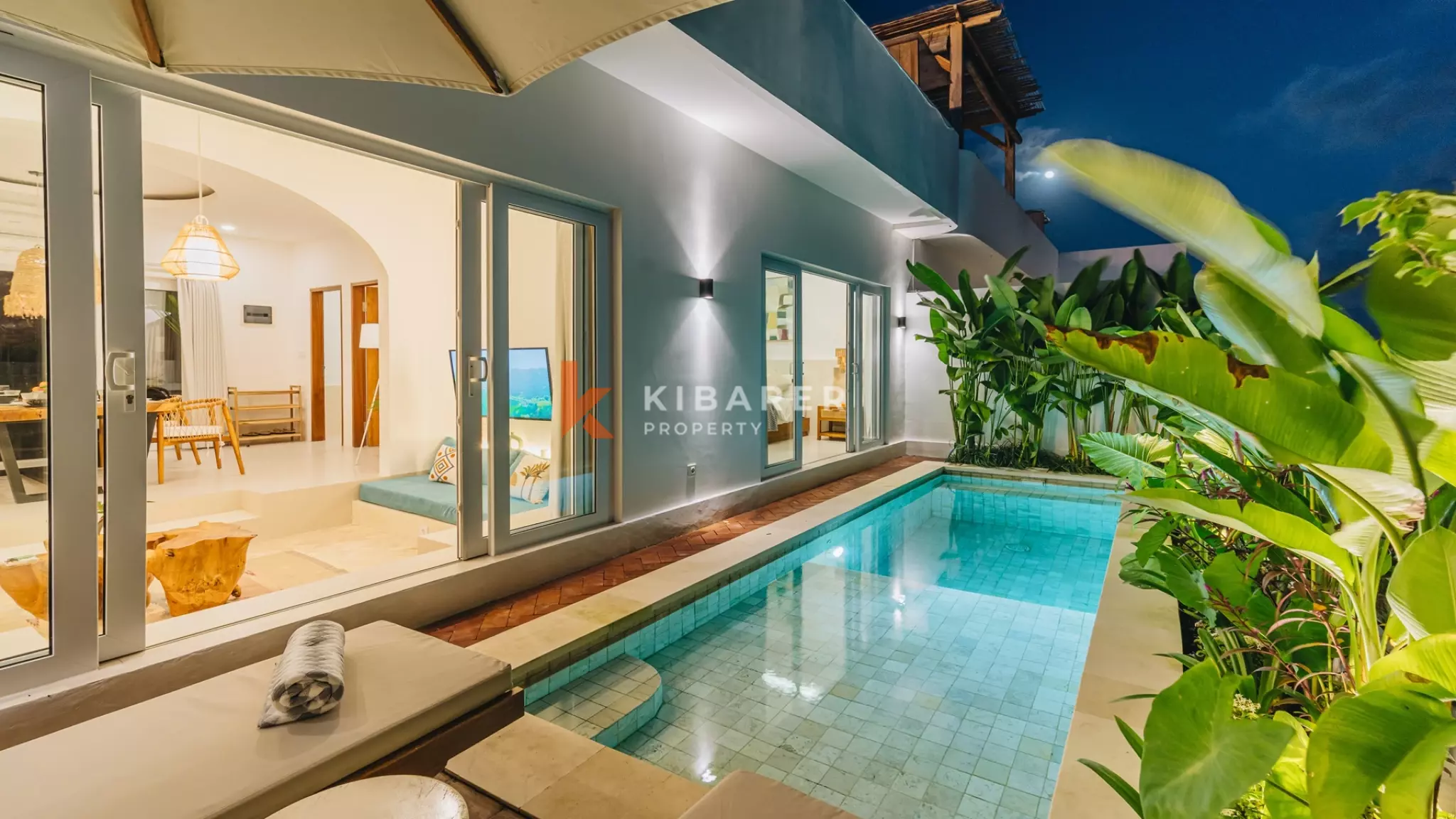 Inviting Two-Bedroom Pool Villa with Scenic Rooftop in Cemagi — image 2