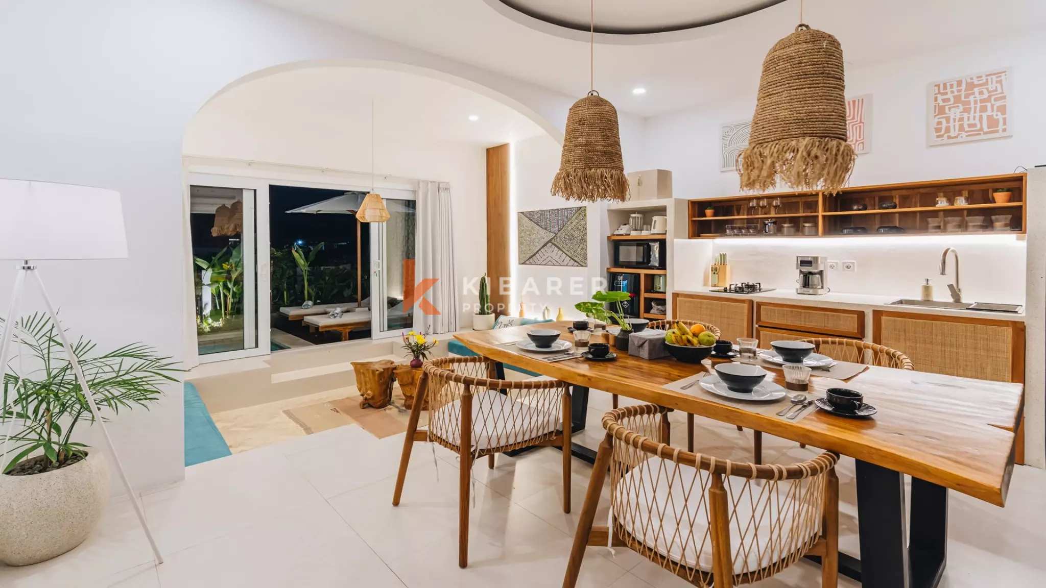 Inviting Two-Bedroom Pool Villa with Scenic Rooftop in Cemagi — image 14