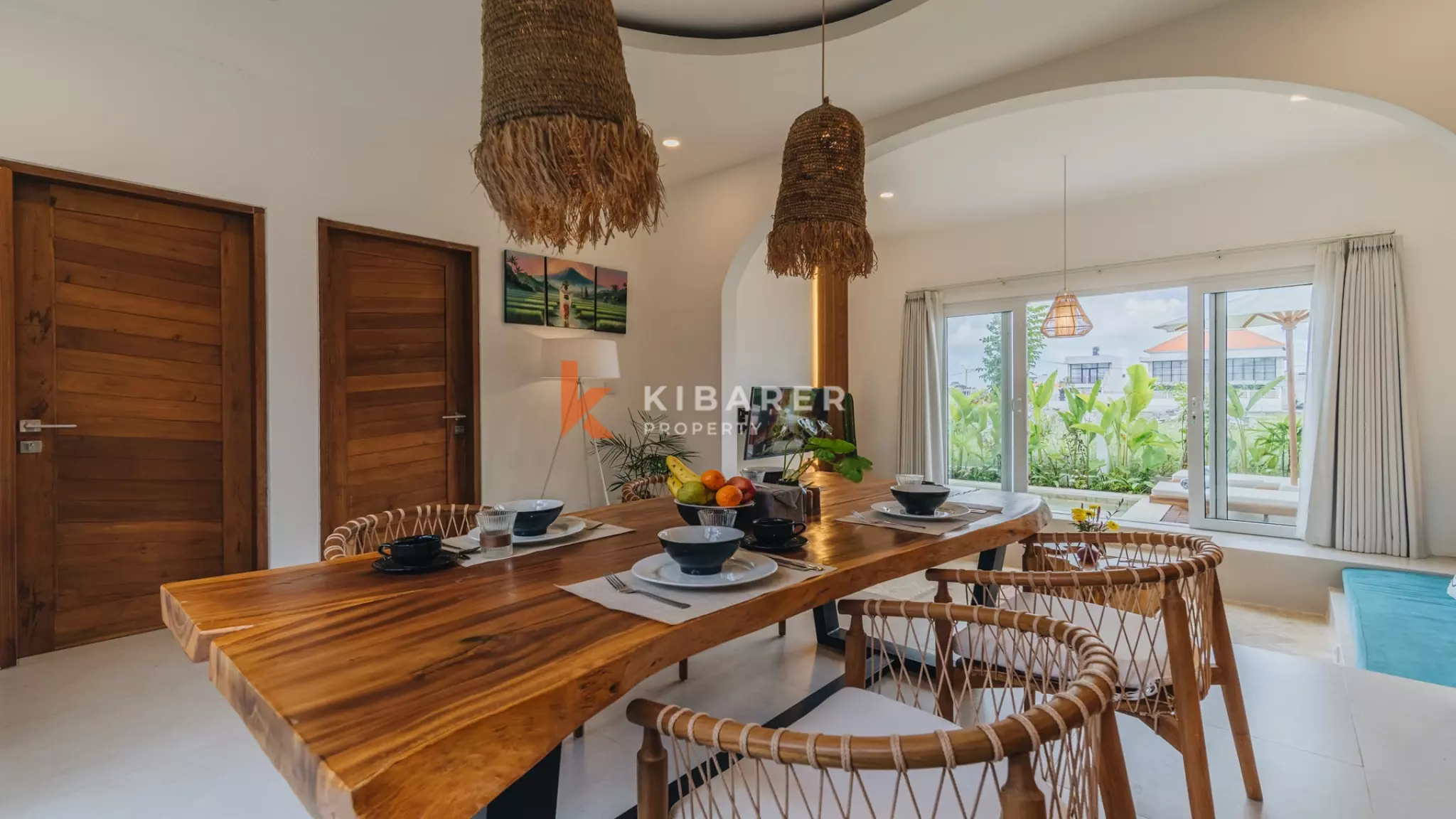 Inviting Two-Bedroom Pool Villa with Scenic Rooftop in Cemagi — image 7