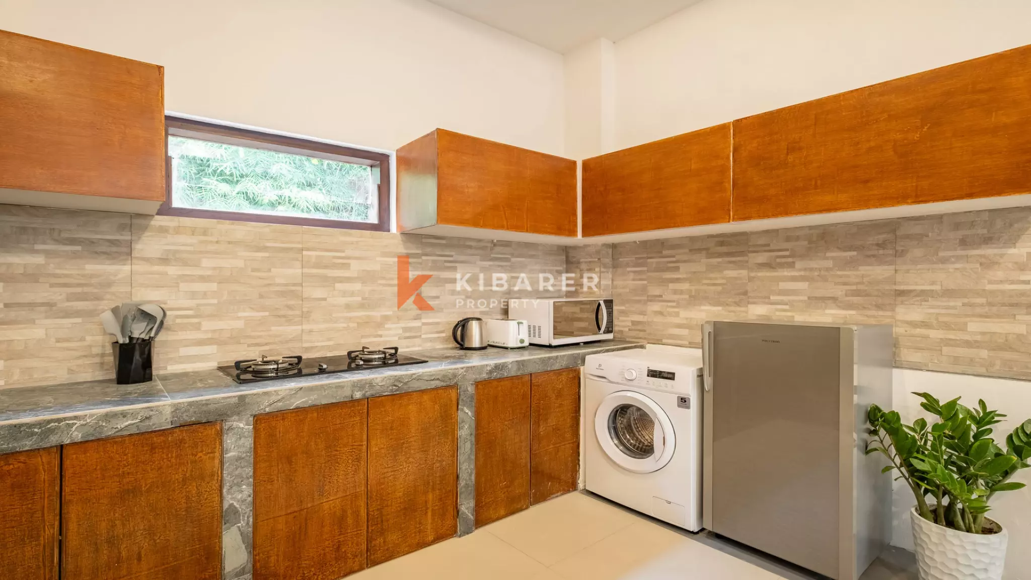 Timeless Balinese Two-Bedroom Enclosed Living Room in Kerobokan — image 13