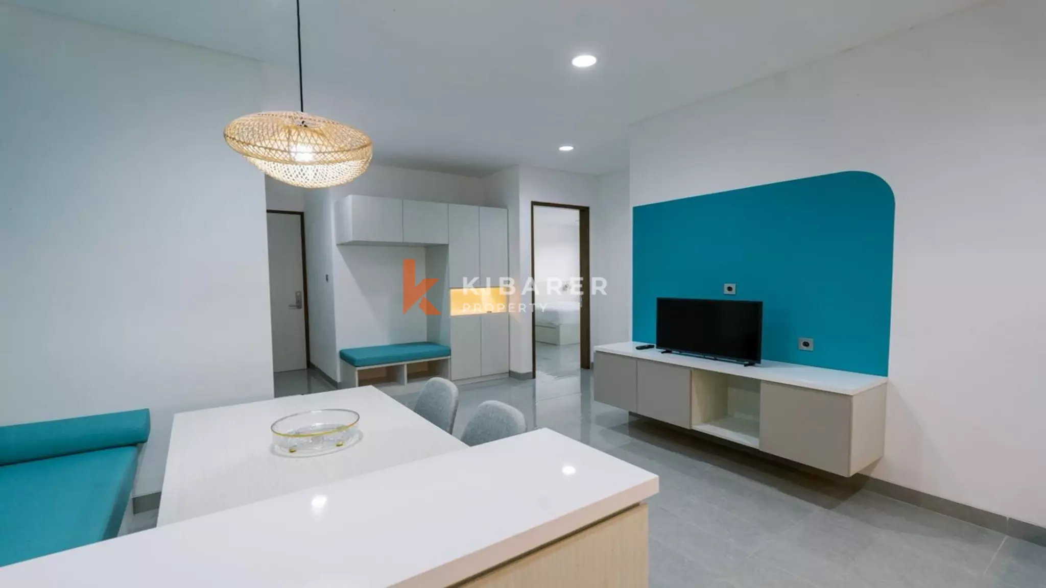 Modern Two-Bedroom Furnished Villa with Shared Pool in Denpasar — image 5