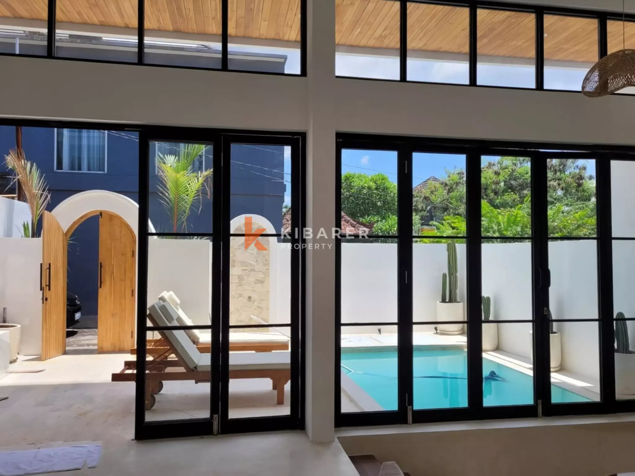 Chic Two Bedroom Tropical Villa Near Canggu Hotspots