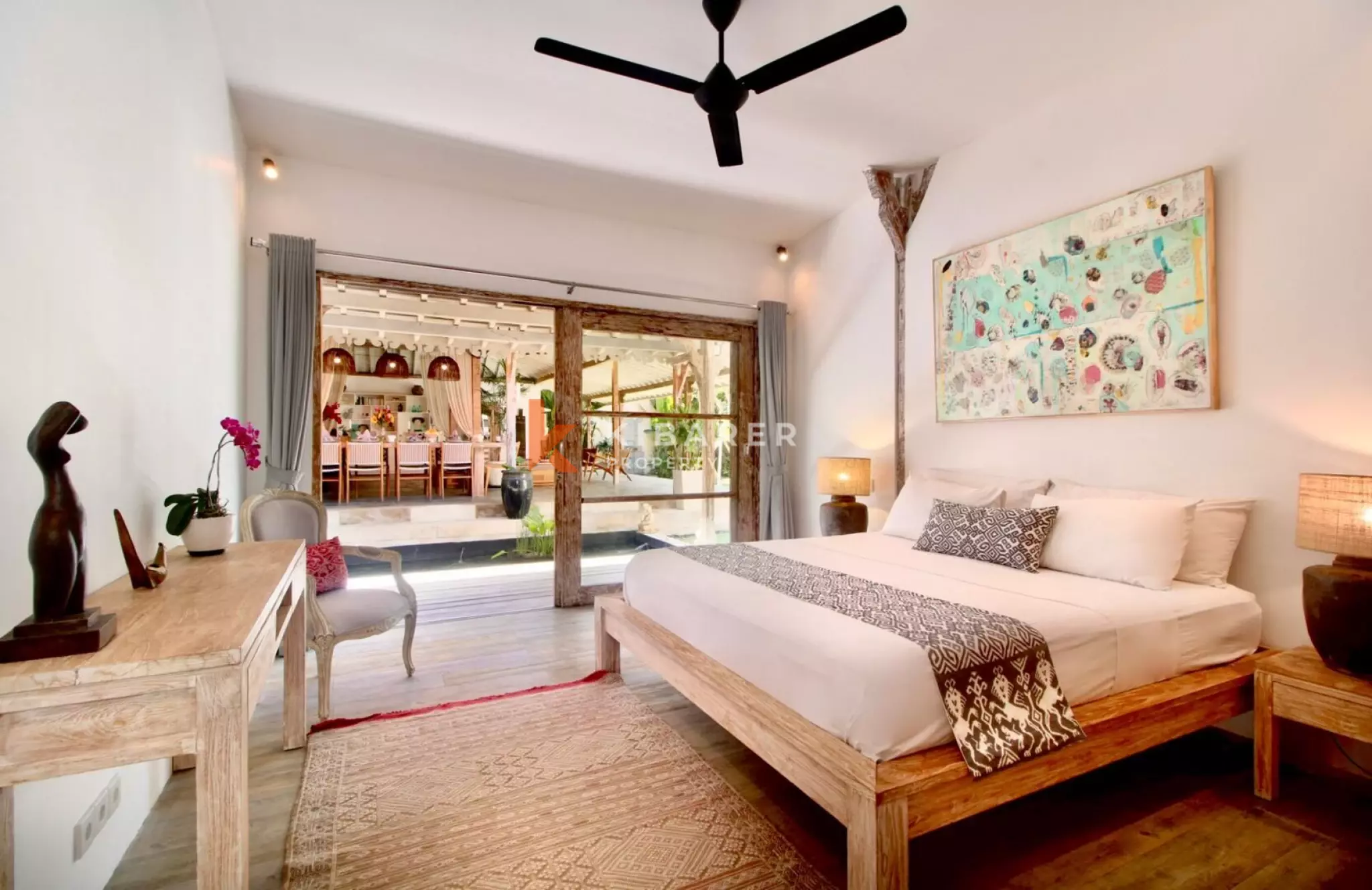 Walking Distance to Cafe - Four Bedroom Private Pool Villa in Berawa — image 9