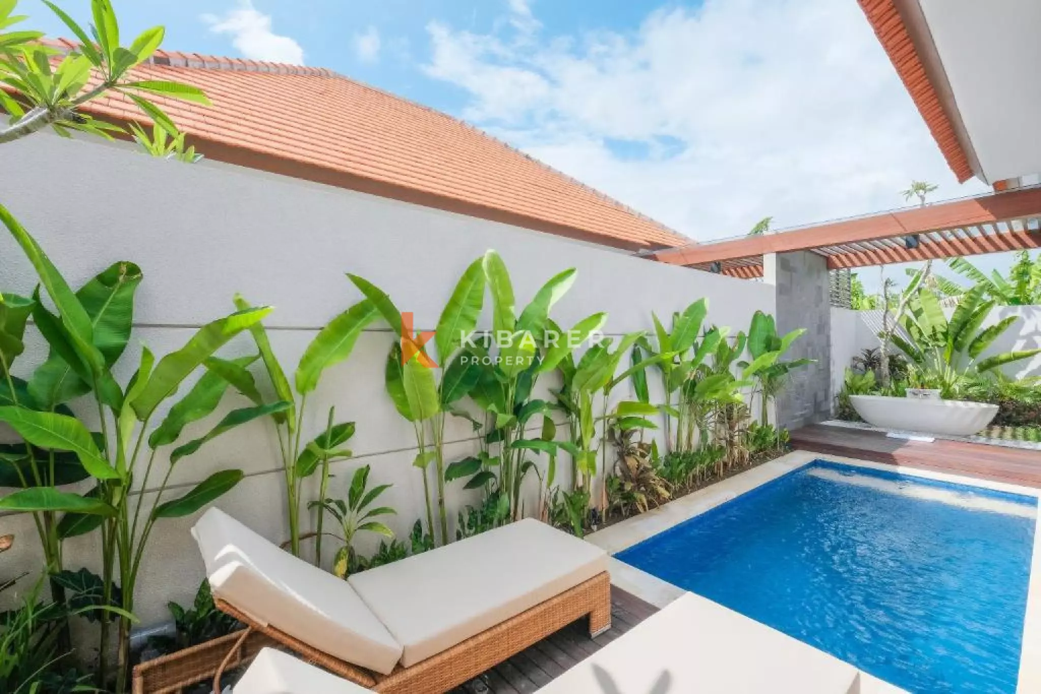 1BR Villa for for Rent in Seseh, Bali — $2,118 — image 1
