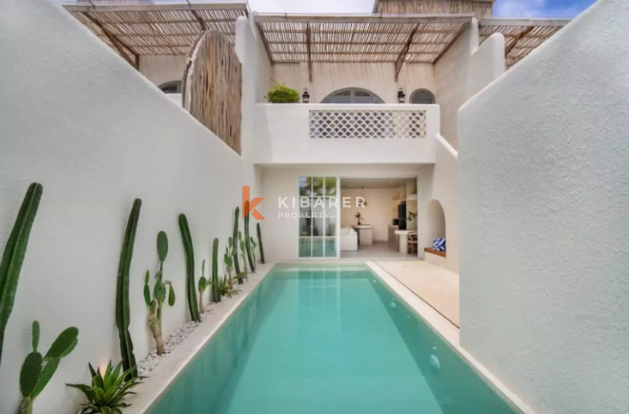 Modern Spanish Style Two Bedroom Pool Villa Near Batu Bolong