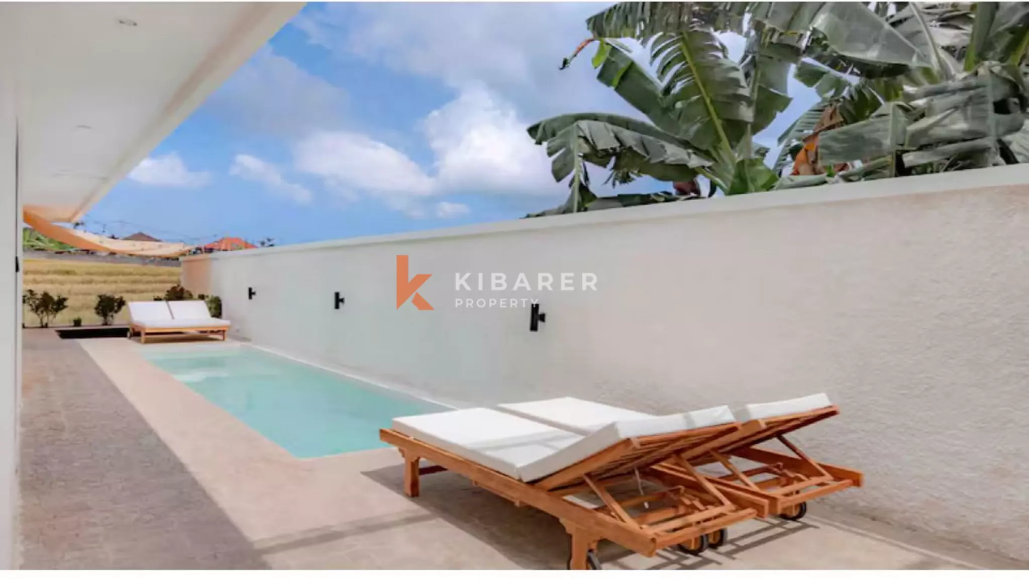 Stylish Junior Suite Three-Bedrooms Villa with Sunken Outdoor in Canggu