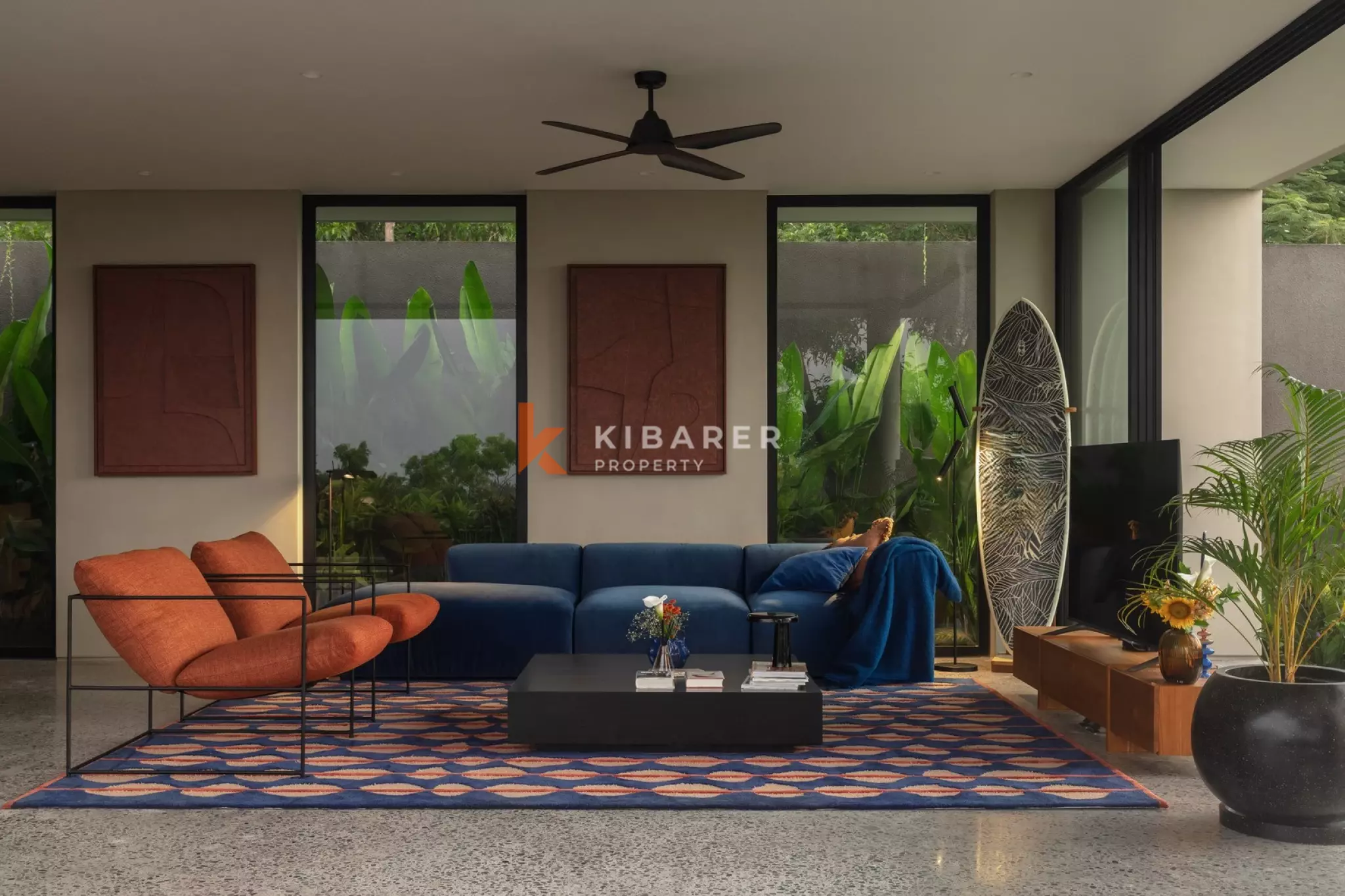 Summer-Inspired Two Bedroom Cliff View Villa in Peaceful Ungasan — image 2