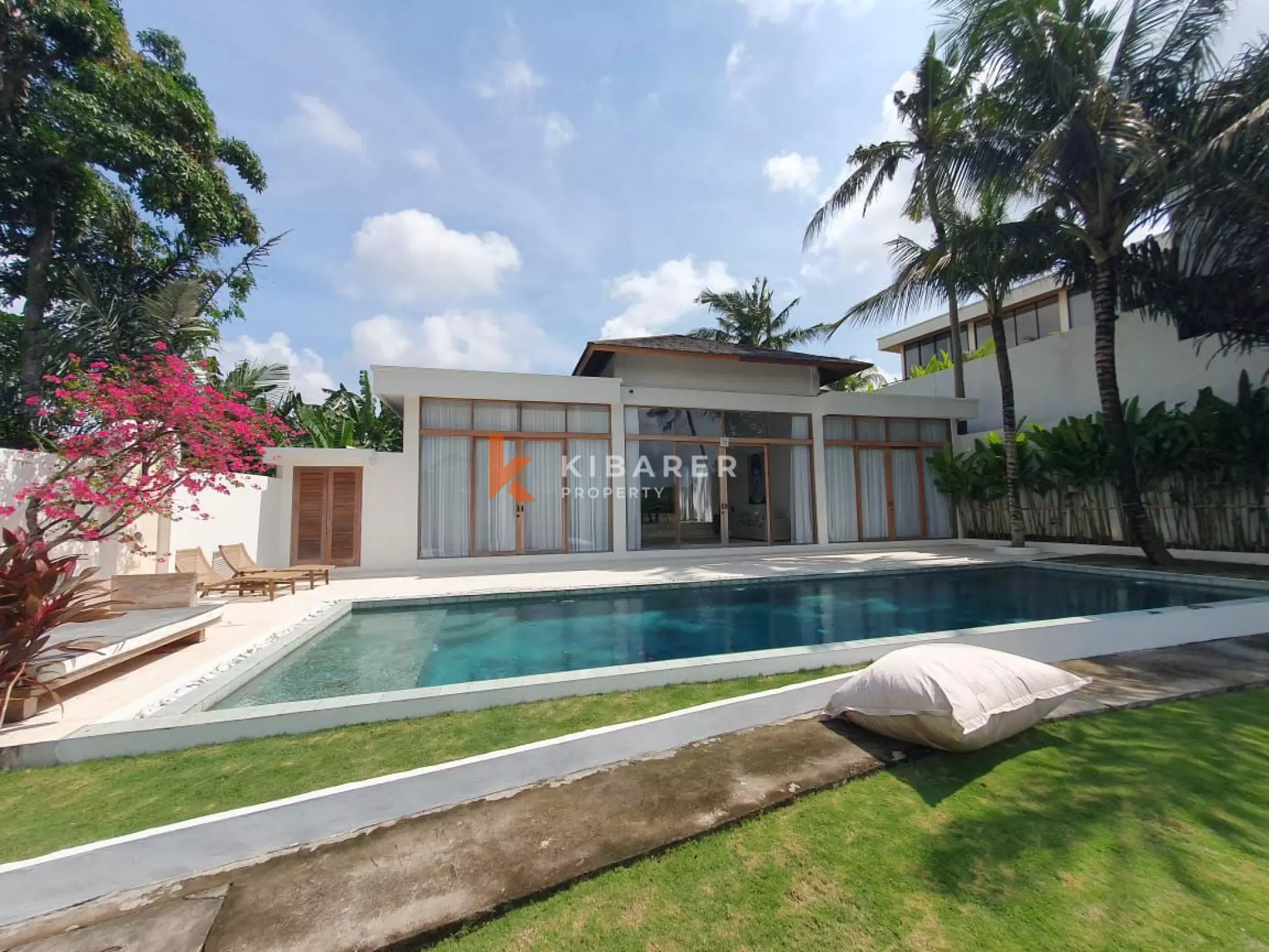 Luxury Family Villa Five-Bedrooms Fully Furnished in the Peaceful Area of Cepaka with Private Rice Field View