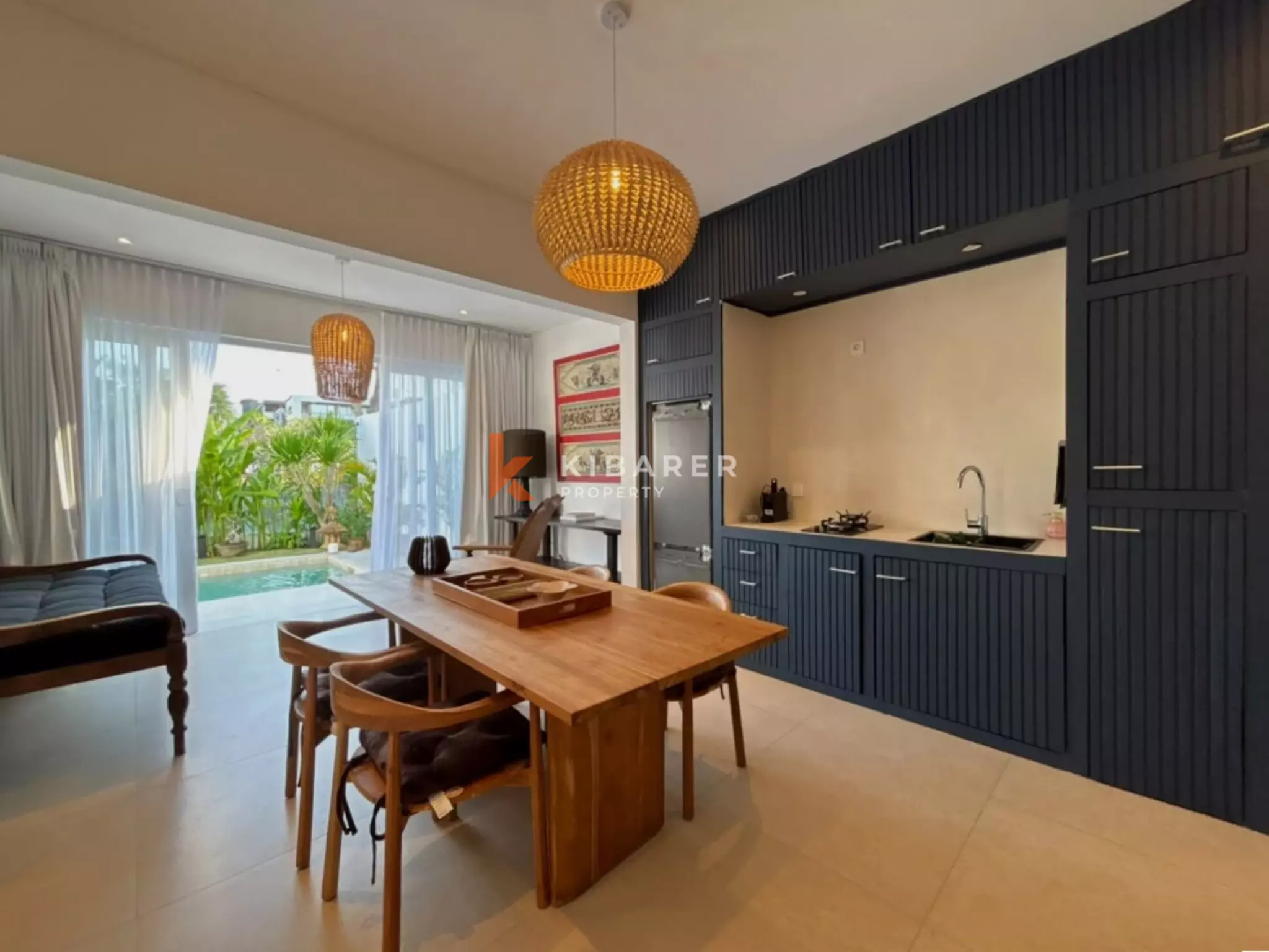 Stunning Two-Bedroom Villa with Golf Course View Near Balangan Beach — image 4